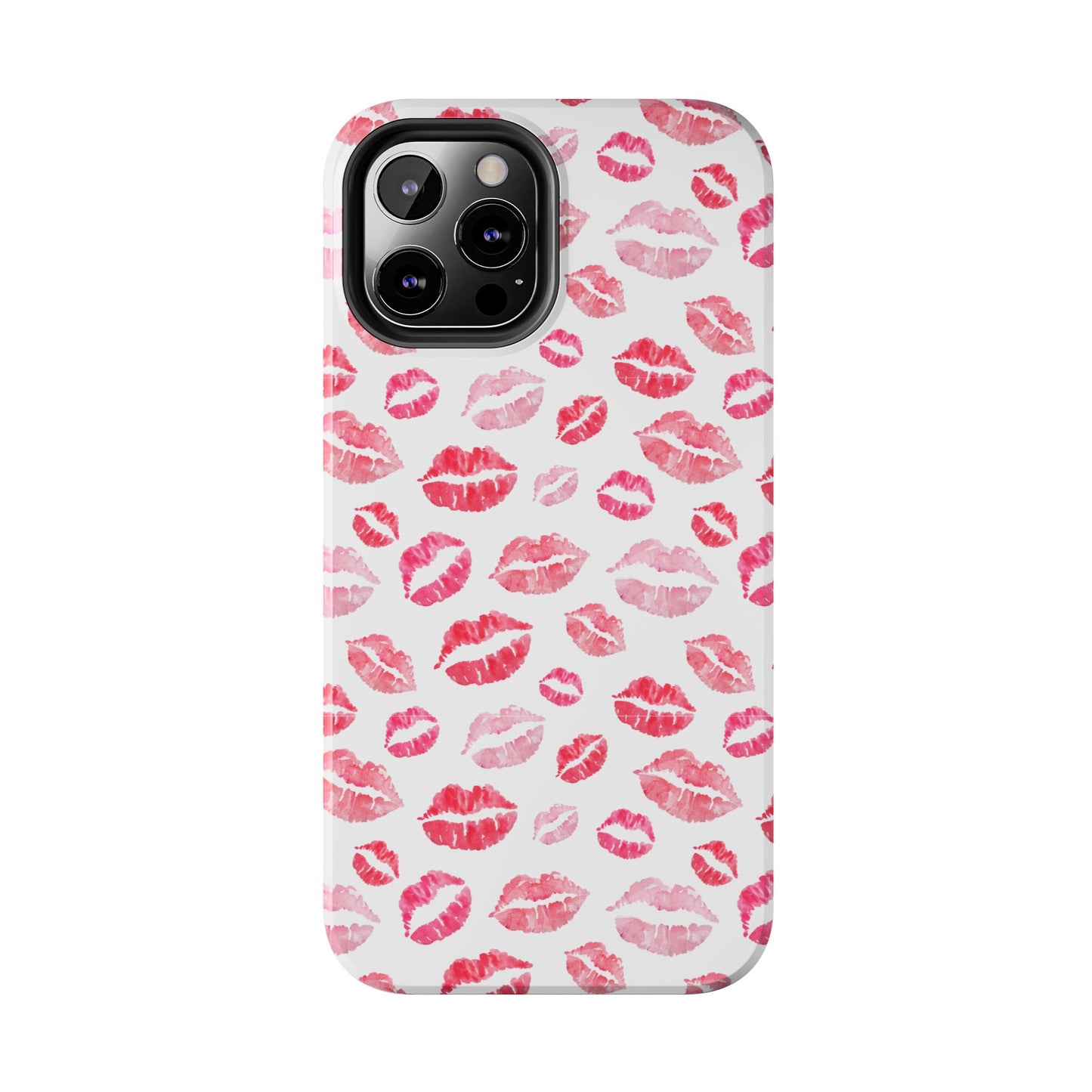 Kiss Pattern Tough Phone Cases, Cute, Unique for Iphone