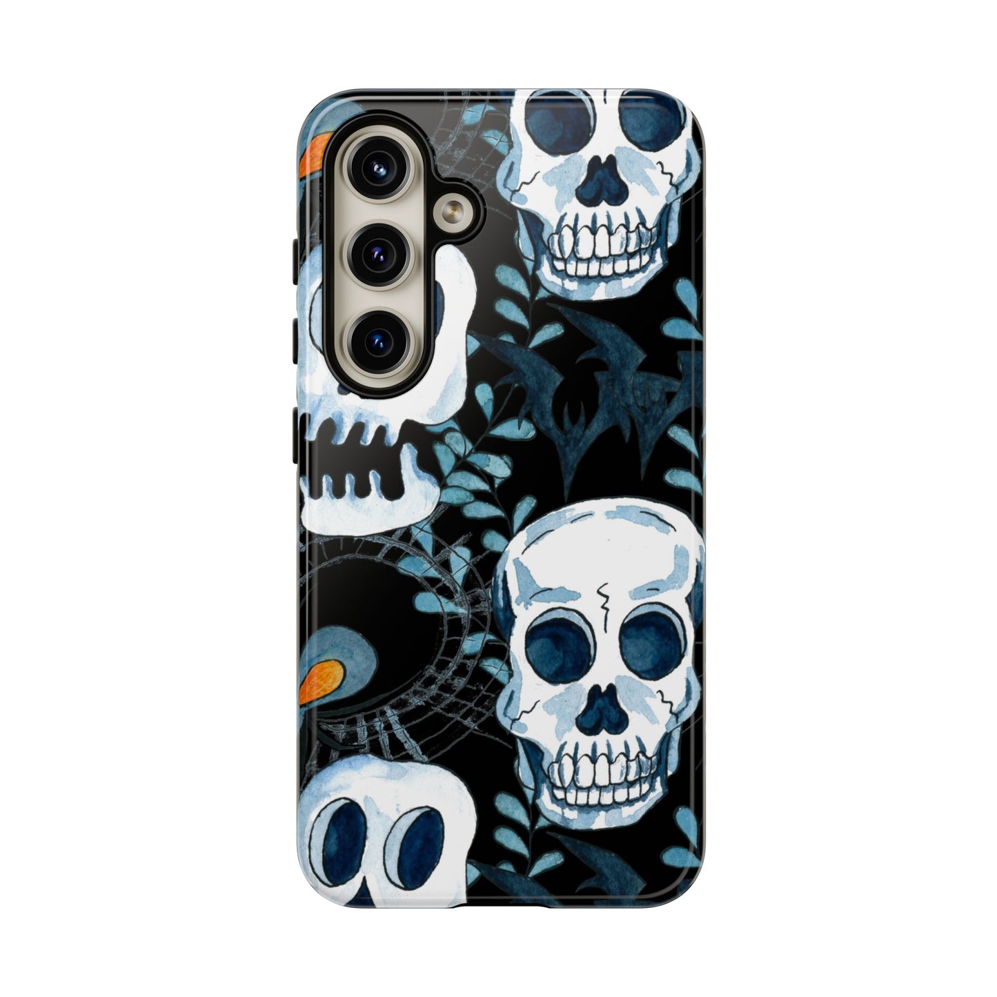 Skull Tough Cases - Halloween Samsung Phone Case - FREE Shipping