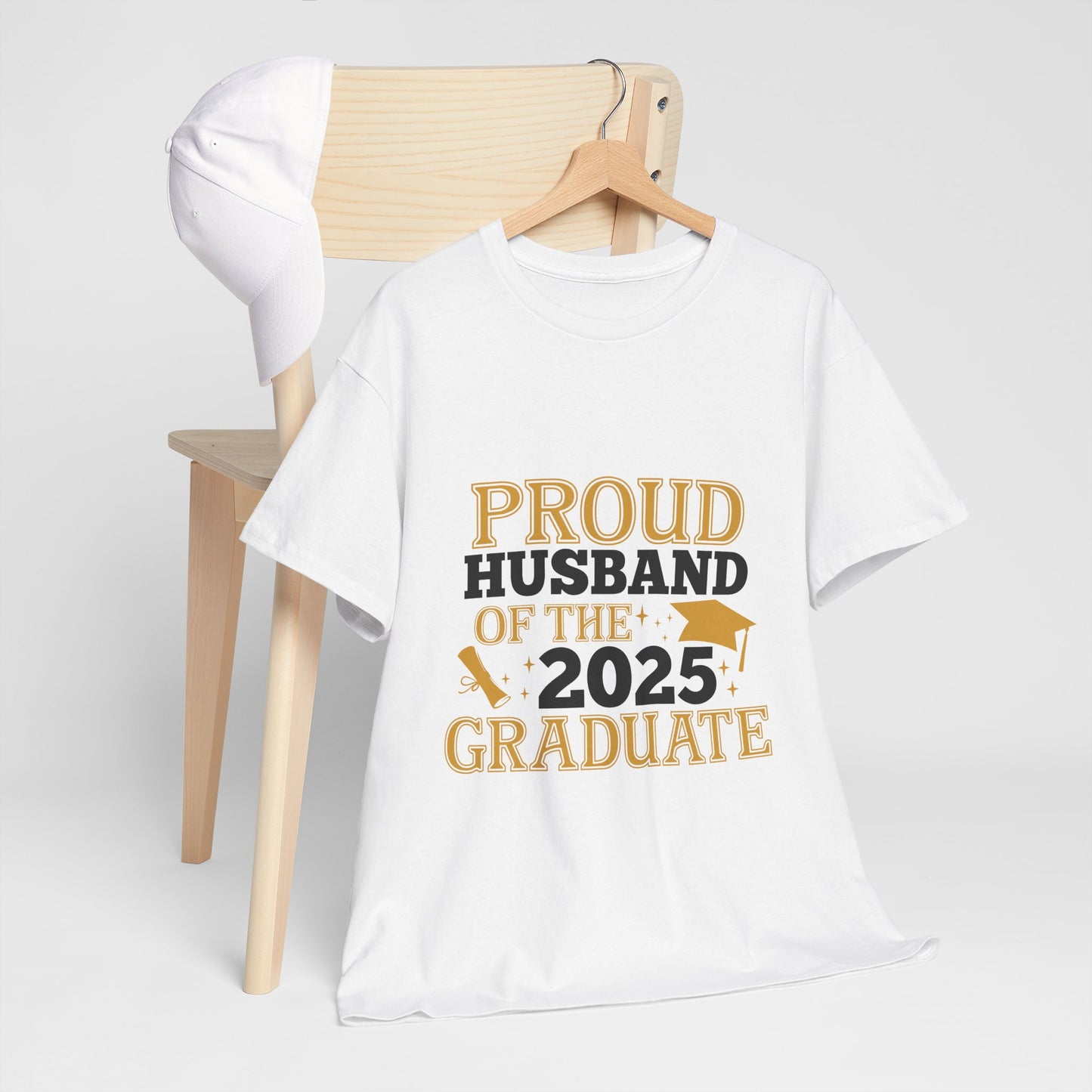 Proud Husband of the 2025 Graduate Unisex Cotton Tee