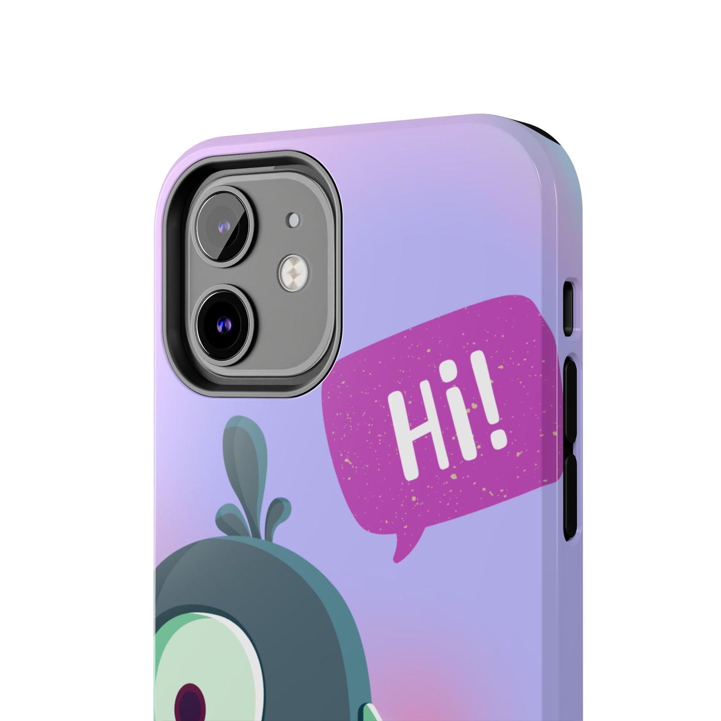 Colorful Cartoon Bird Tough Phone Case - Say Hi!