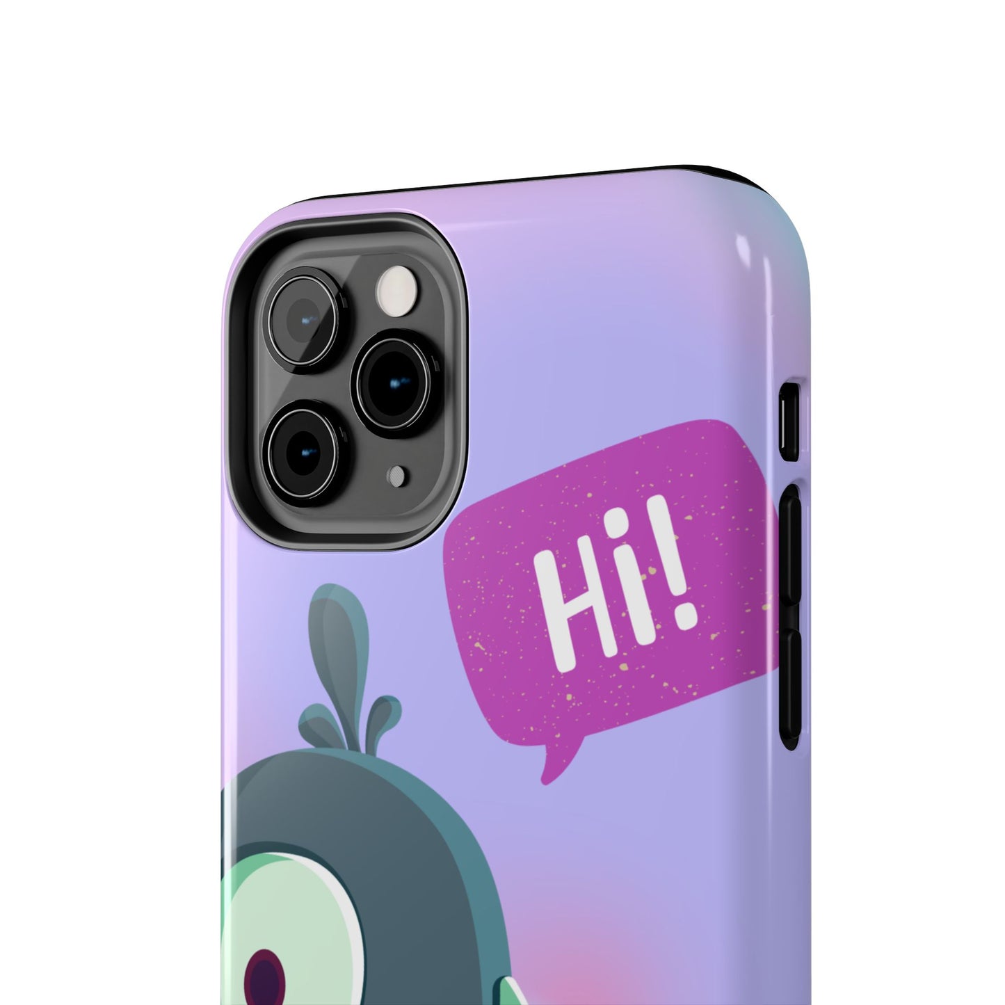 Colorful Cartoon Bird Tough Phone Case - Say Hi!