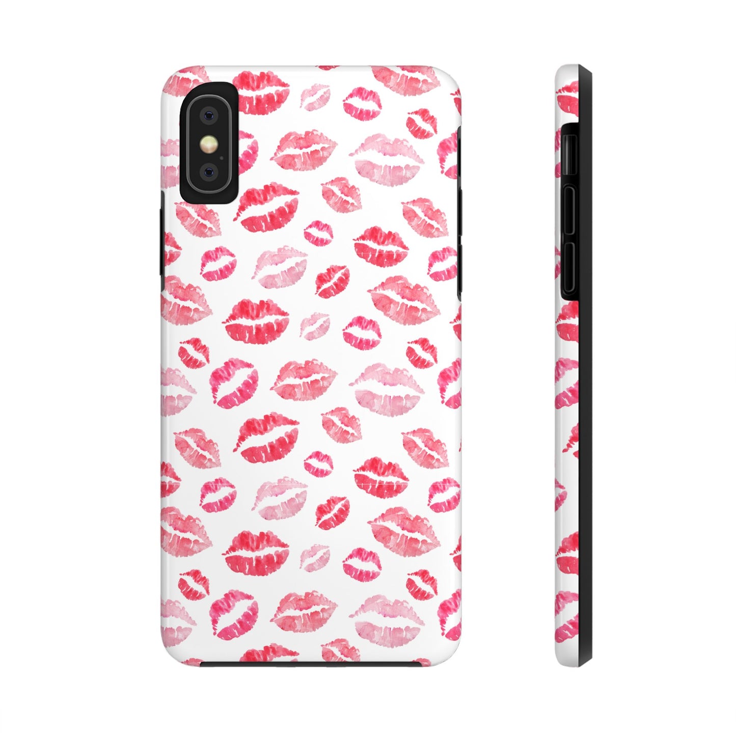 Kiss Pattern Tough Phone Cases, Cute, Unique for Iphone