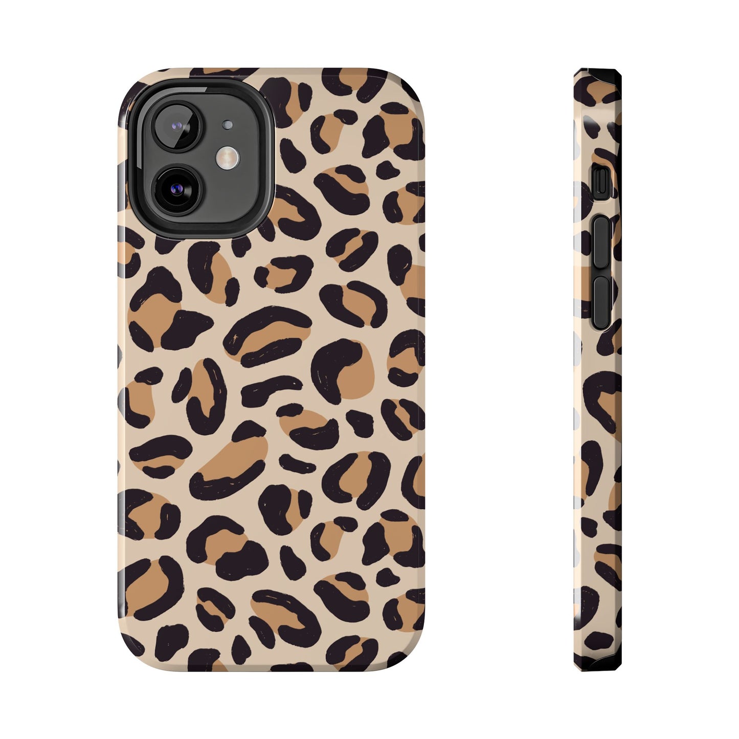 Stylish Leopard Print Tough Phone Cases