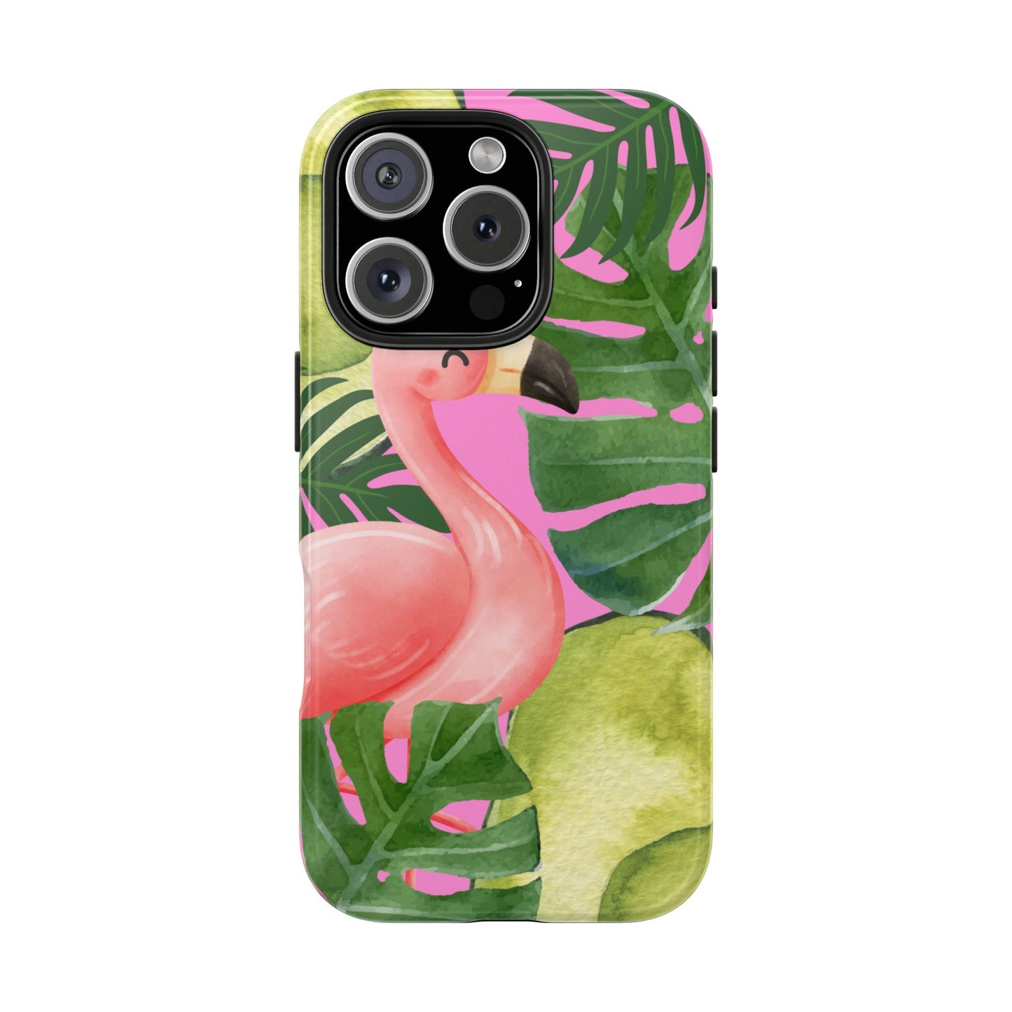 Tropical Flamingo, Cute, Summer Vibes Tough Phone Case