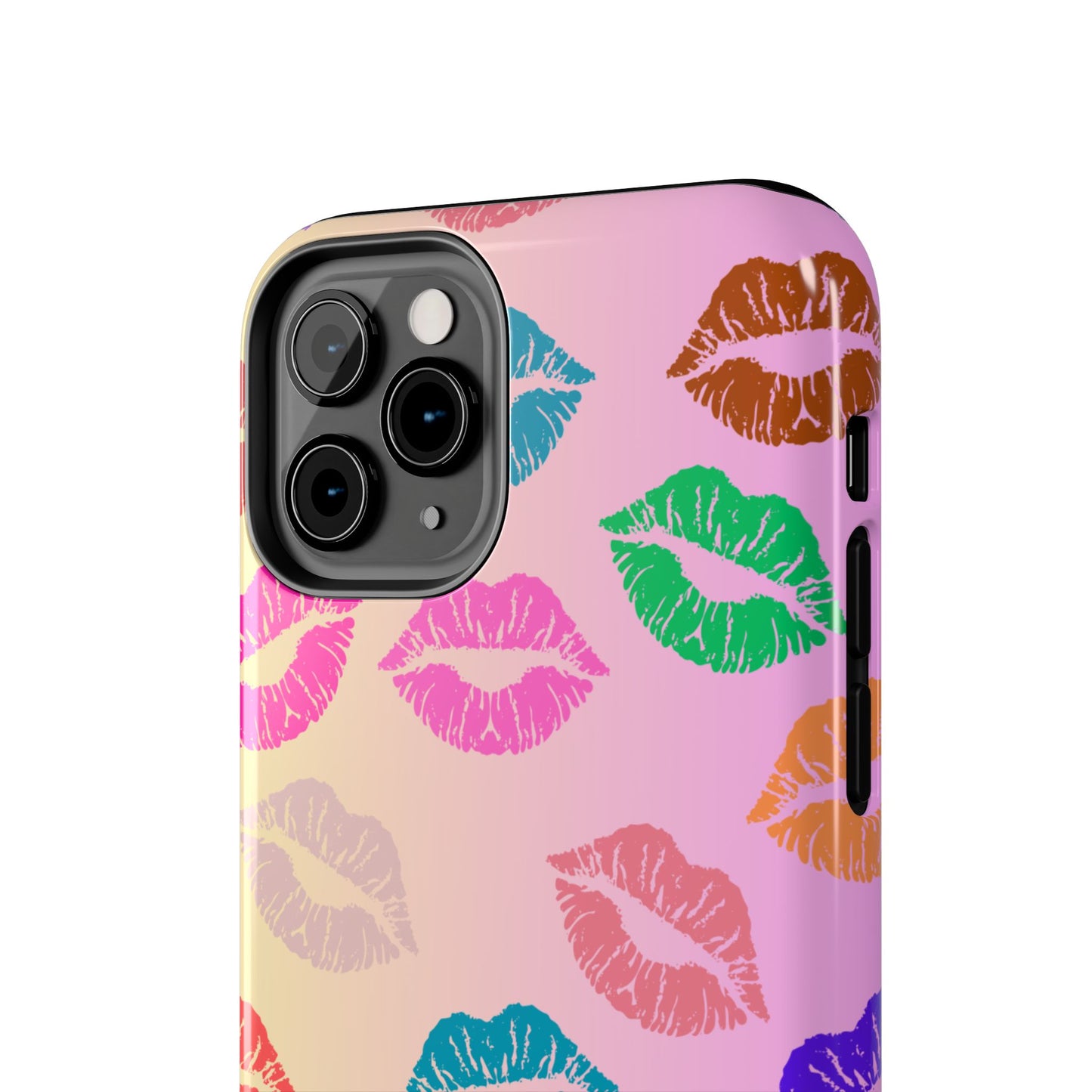 Kiss Print Tough Phone Cases Cute, Durable for Iphone