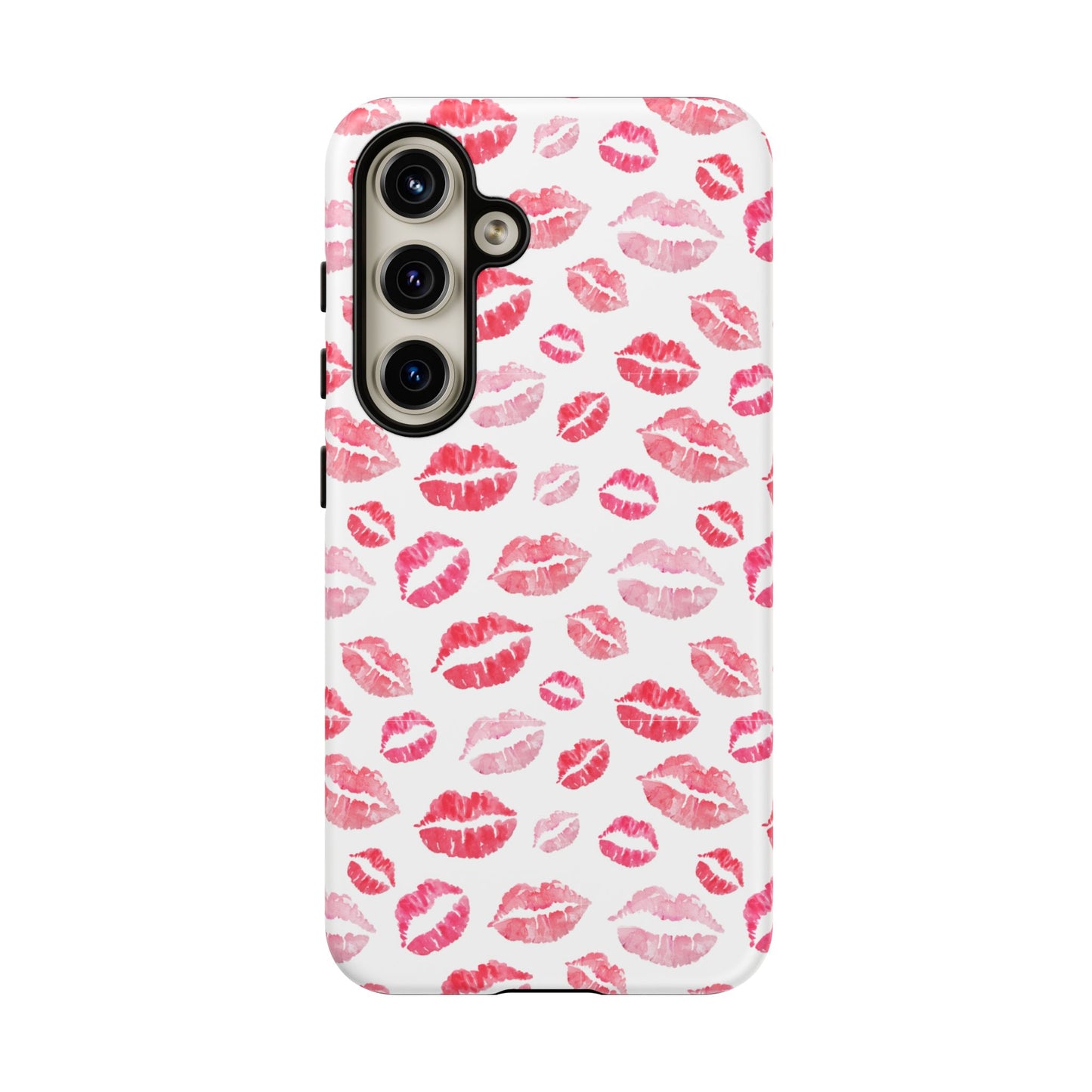 Kiss Pattern Tough Phone Cases, Cute, Unique for Samsung