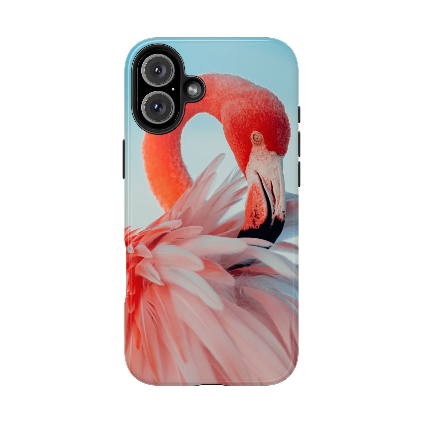 Vibrant Flamingo, Tropical Phone Case