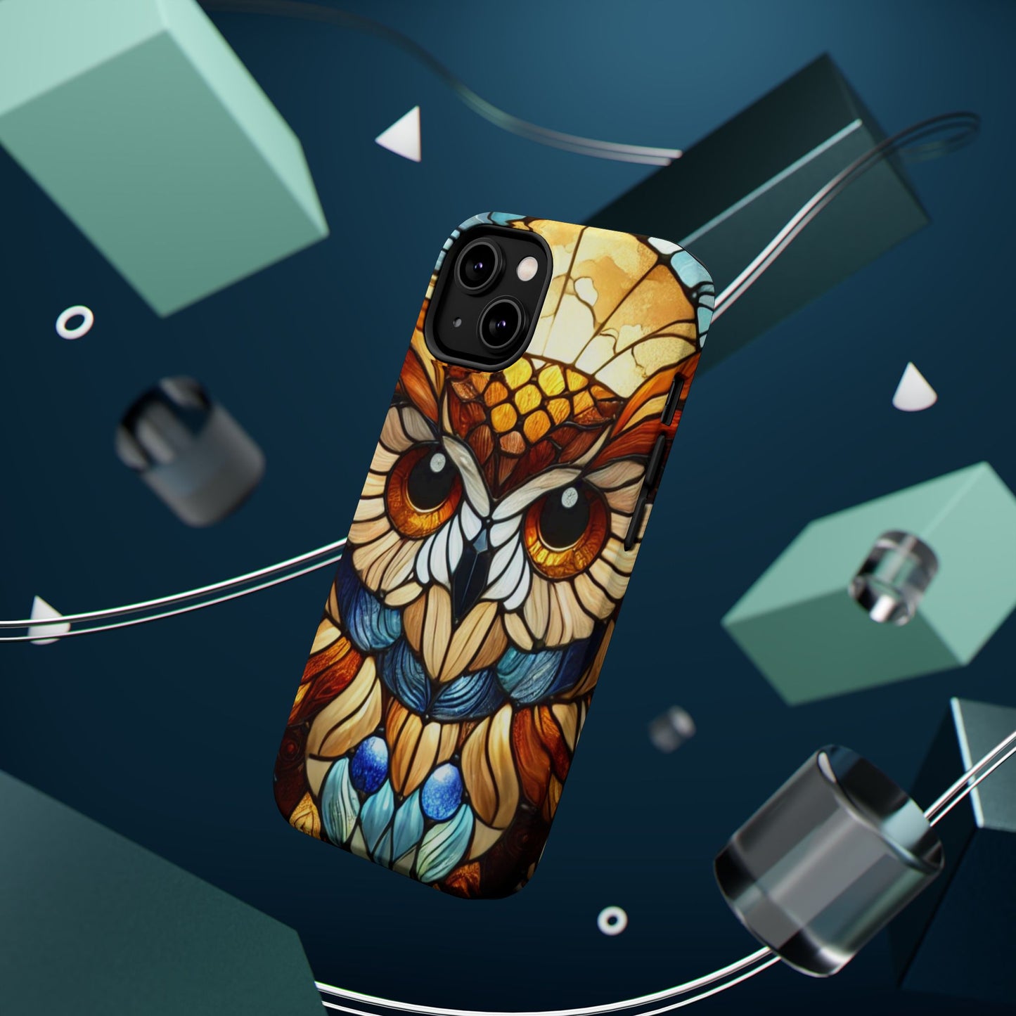Bohemian Owl MAGNETIC Phone Case for Owl Lovers- Perfect Gift for Iphone