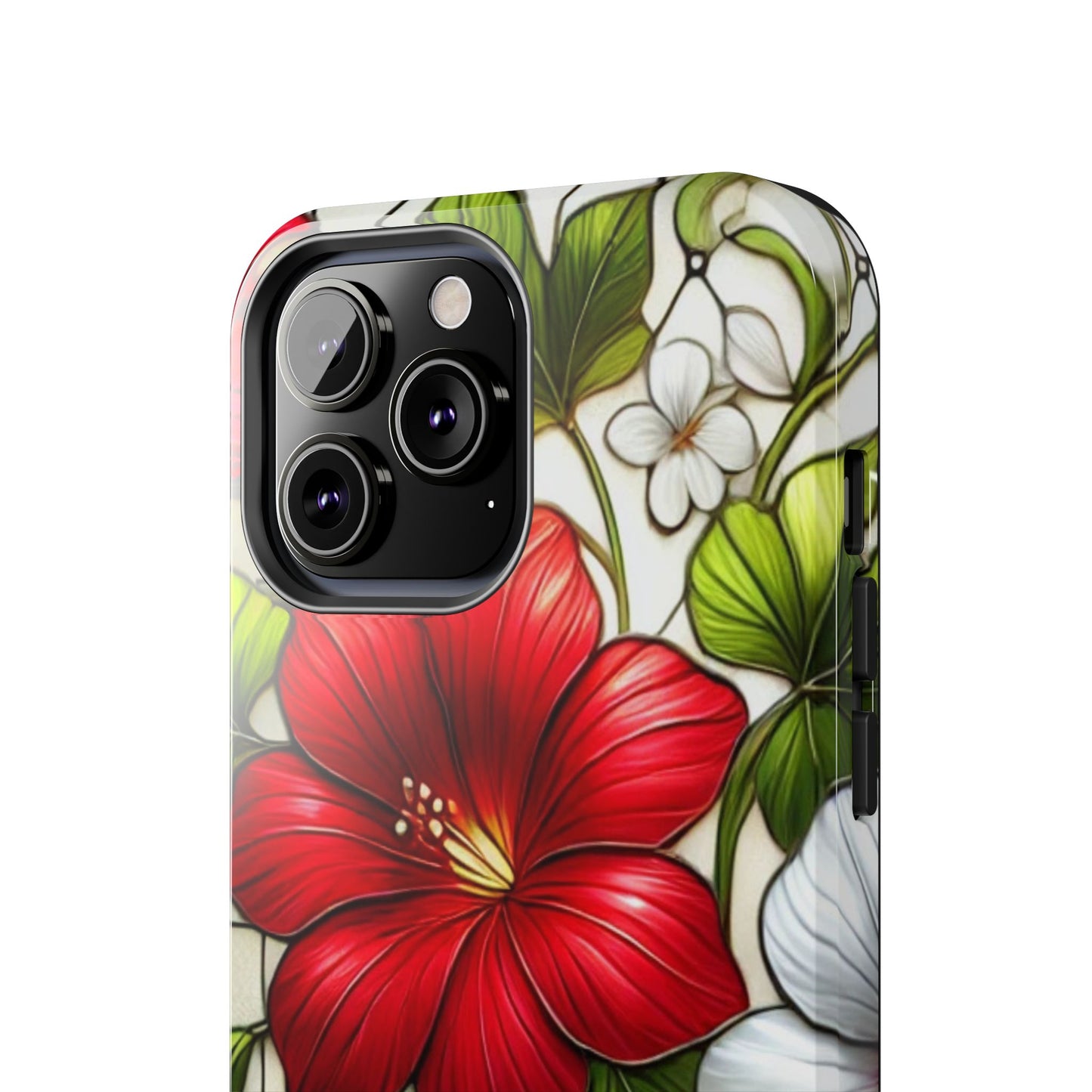 Tough Phone Case with Vibrant Floral Design - Perfect Gift for Nature Lovers