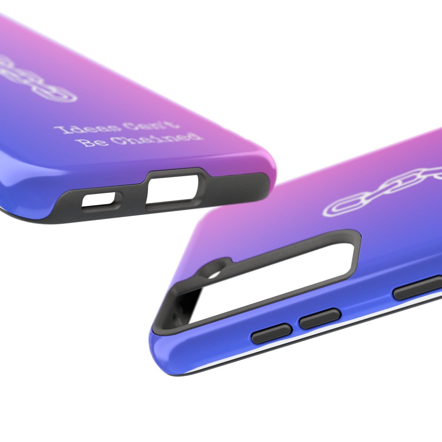 Inspirational, Motivational - Ideas Can't Be Chained Phone Cases
