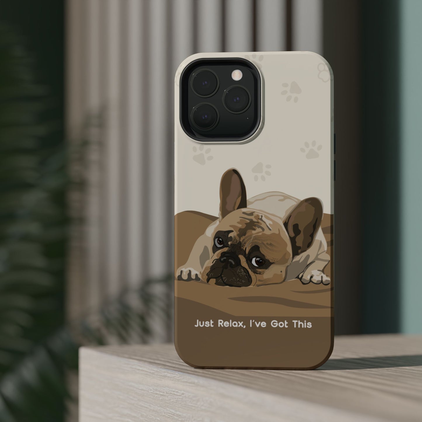 Cute Dog Tough MAGNETIC Phone Case - Just Relax, I’ve Got This
