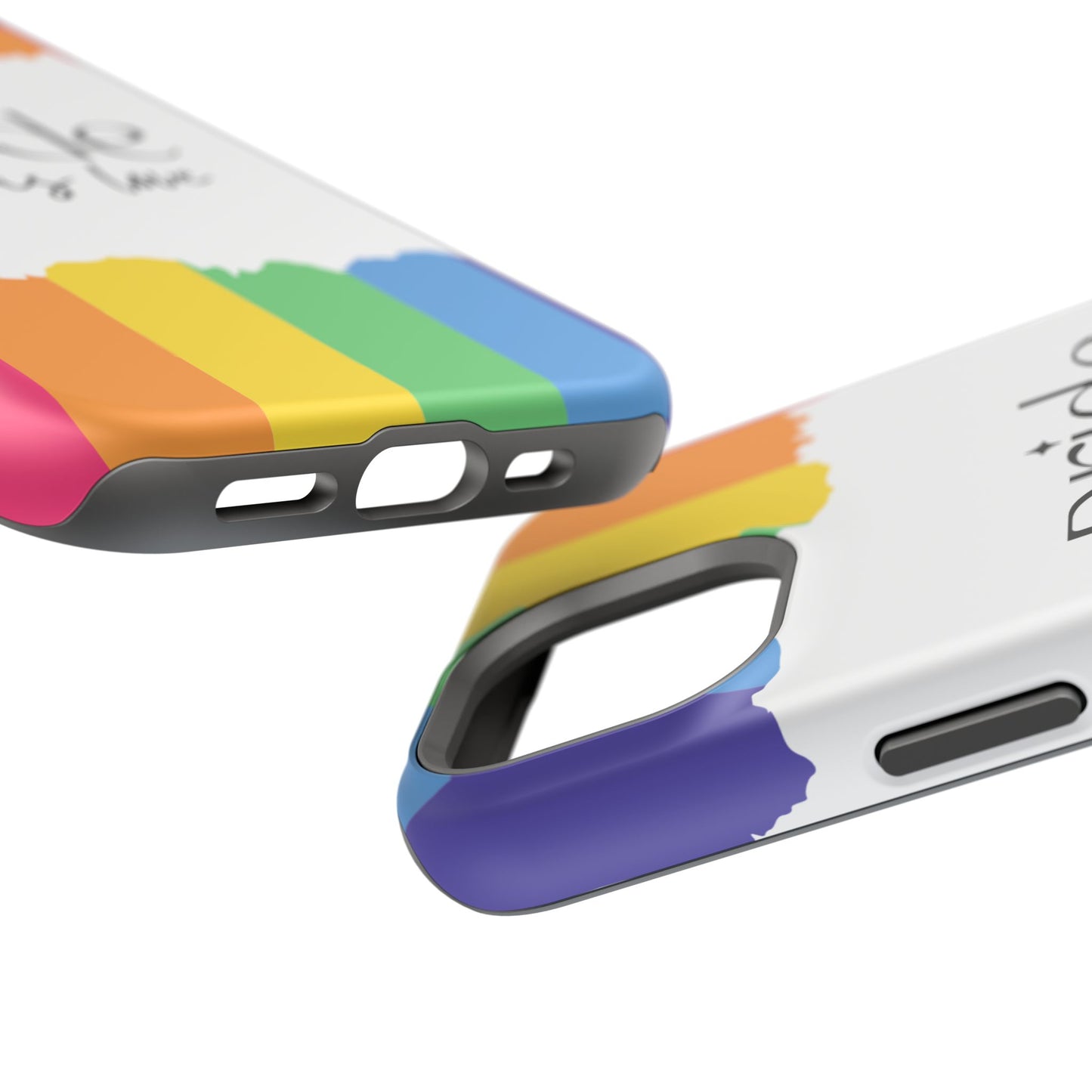 Pride - Love is Love, LGBTQ+, Rainbow Tough Phone Case