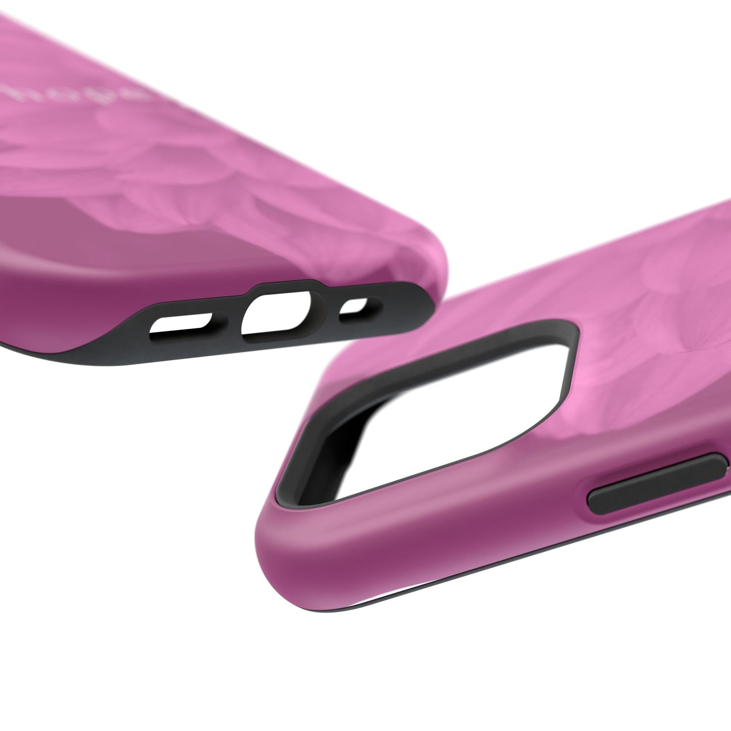 Hopeful, Inspirational Pink Flower Design Phone Case
