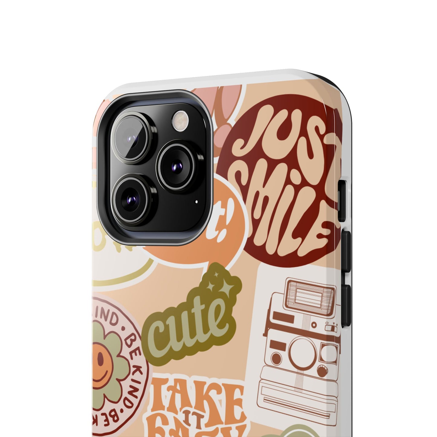 Vibrant, Positive Affirmation Sticker Phone Cases, Cute for Teens, Fun Ideas, Everyday Use