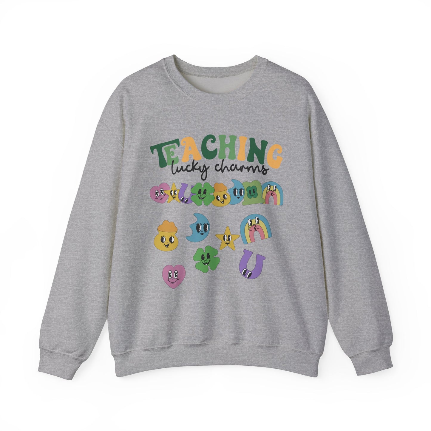 Teaching Lucky Charms Crewneck Sweatshirt for Educators