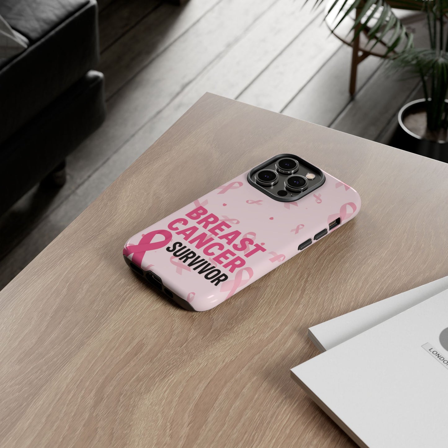 Breast Cancer Survivor Phone Case - Supportive Gift for Fighters, Fighters & Cherished Friends, Awareness Month Essentials