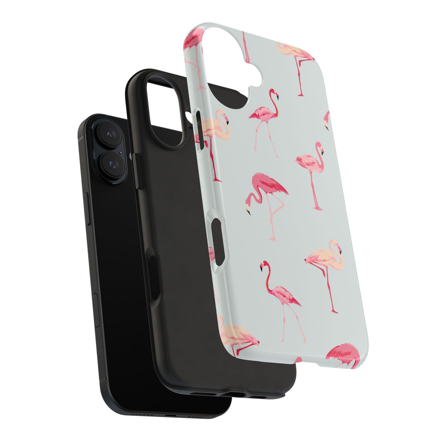 Stylish Tropical, Summer Vibes Flamingo Phone Case for Iphone