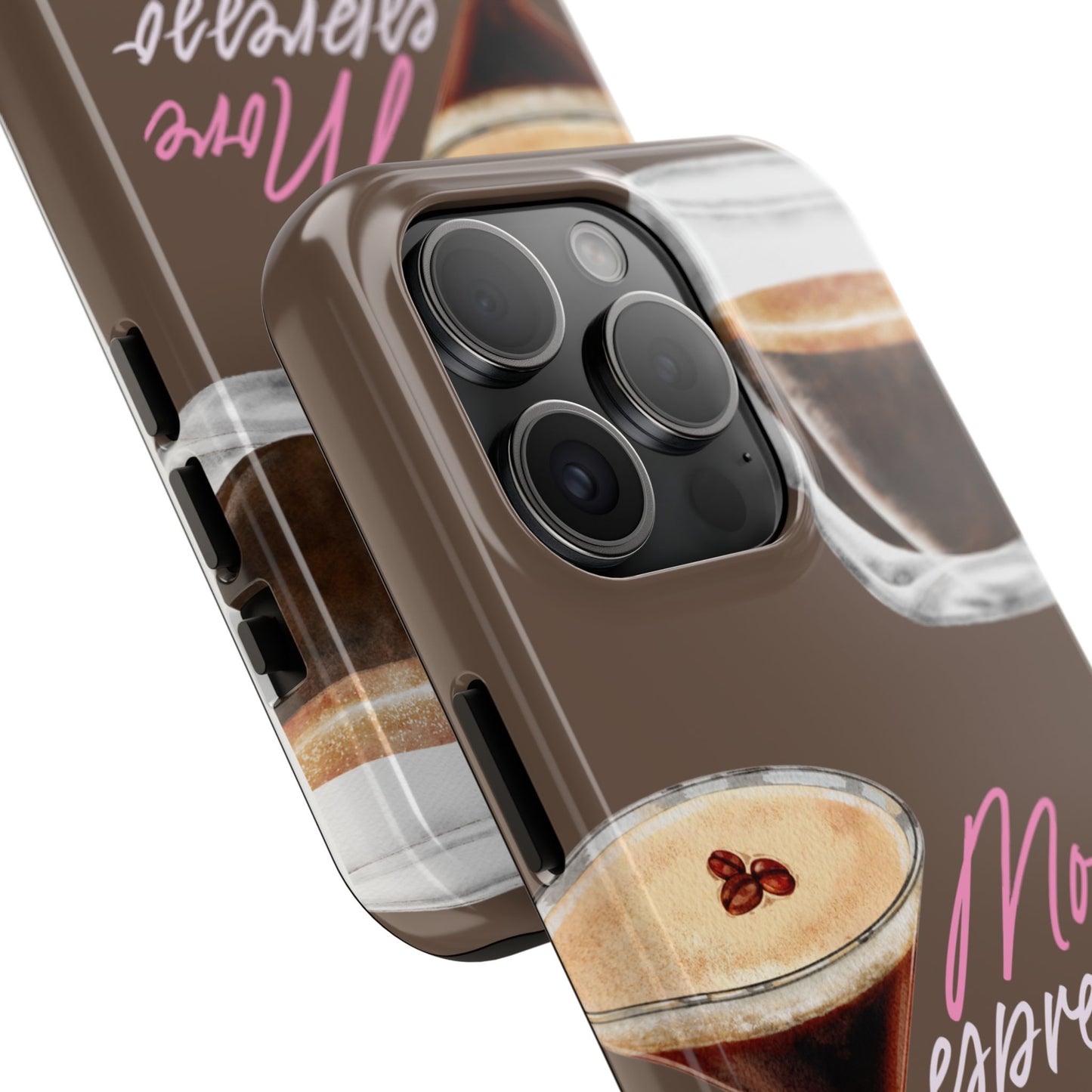 Stylish Coffee Phone Case, Espresso Lovers Gift, Cute Tough Case, Coffee Aesthetic, Phone Accessory for Baristas