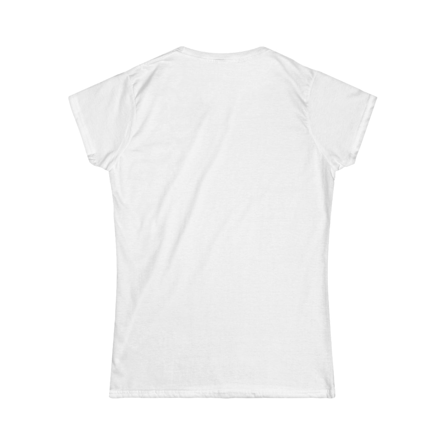 Women's Inspirational Tee - Softstyle T-Shirt STRAIGHT OUT OF POLICE ACADEMY