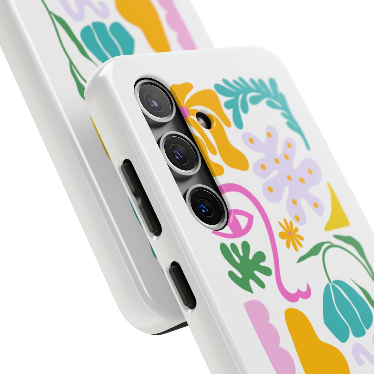 Vibrant Floral Phone Cases, Tough Smartphone Cover, Artistic Cell Phone Protector, Unique Gift for All Occasions, Trendy Tech Accessory