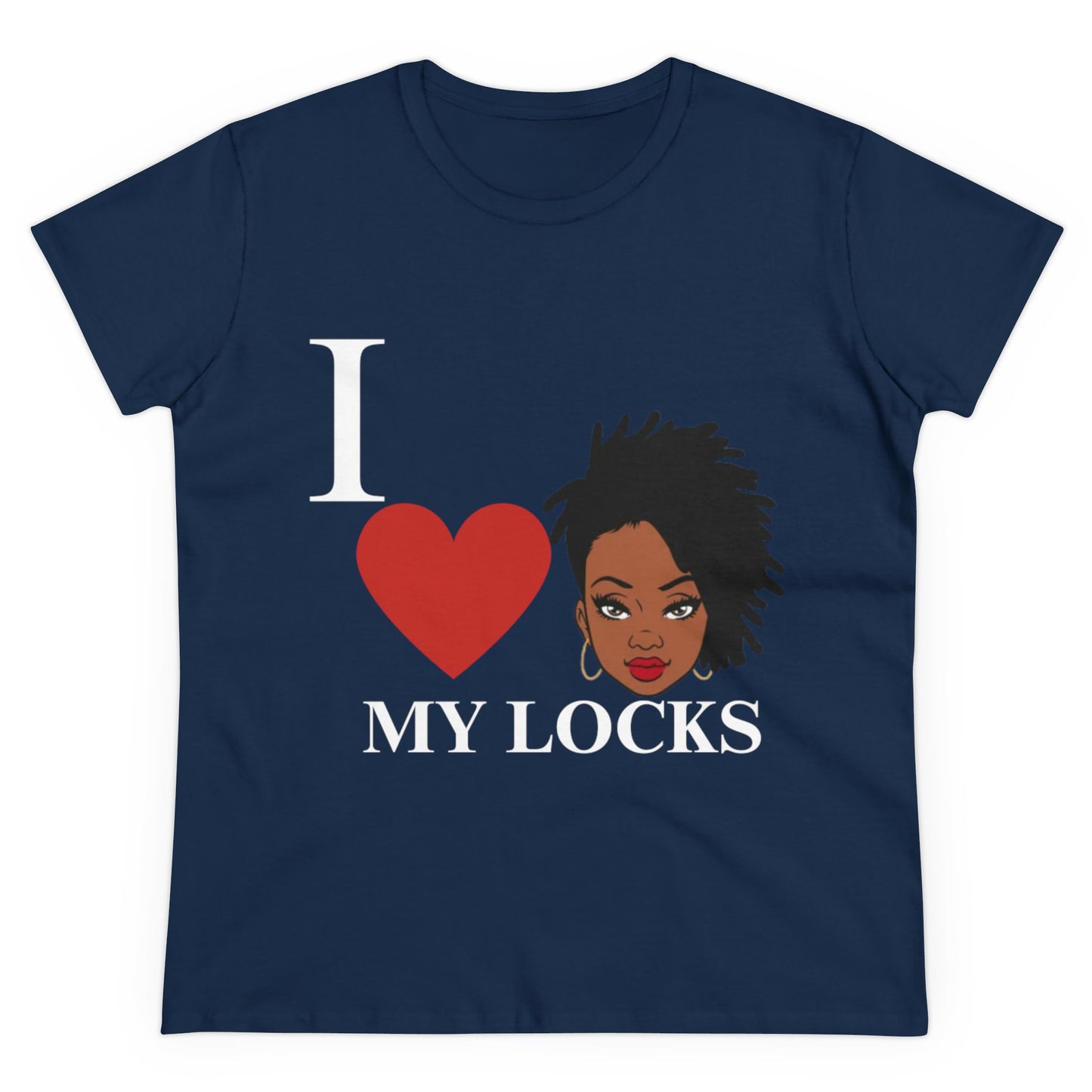 Women's Cotton Tee - Natural Hair Celebration Tee - Celebrate Natural Hair