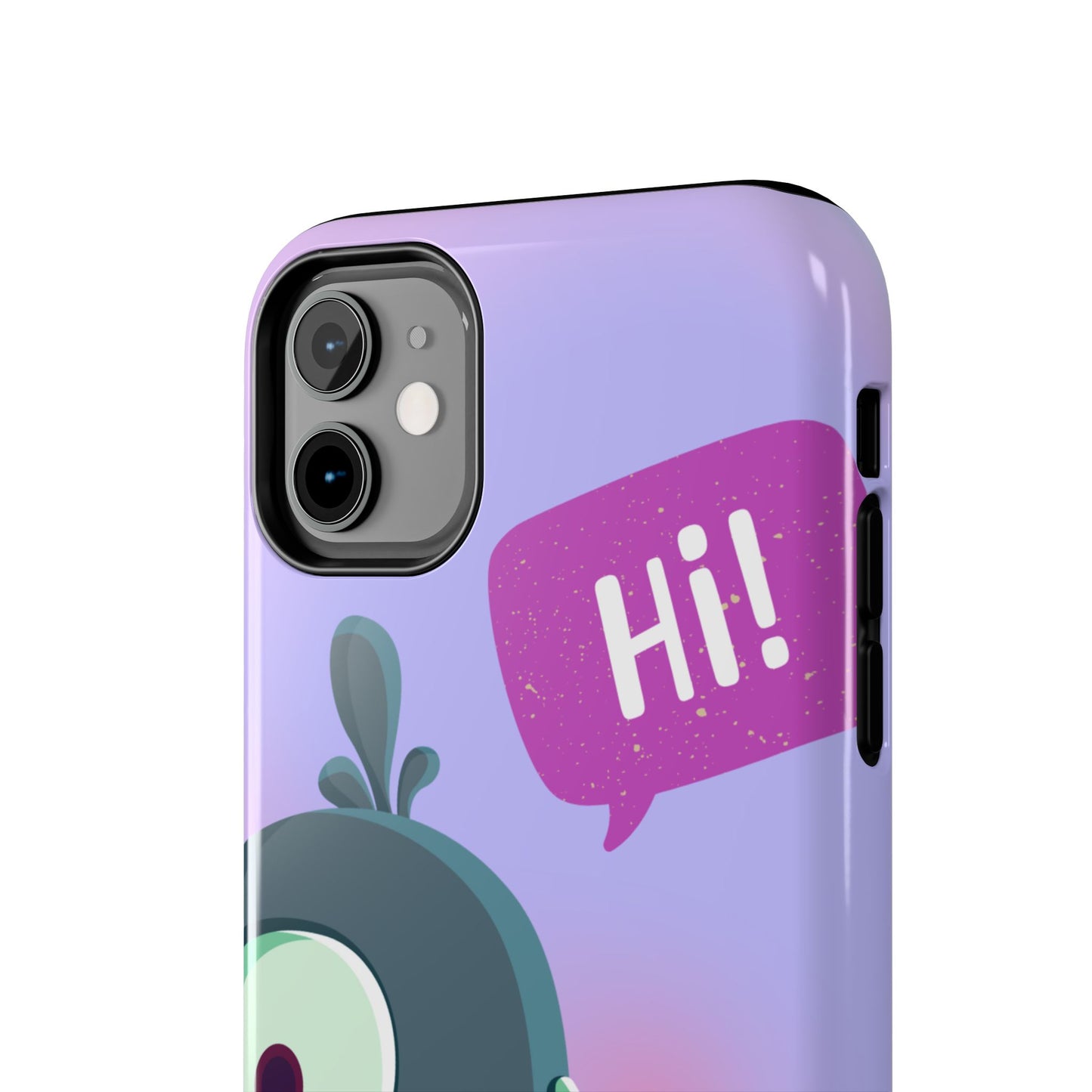 Colorful Cartoon Bird Tough Phone Case - Say Hi!