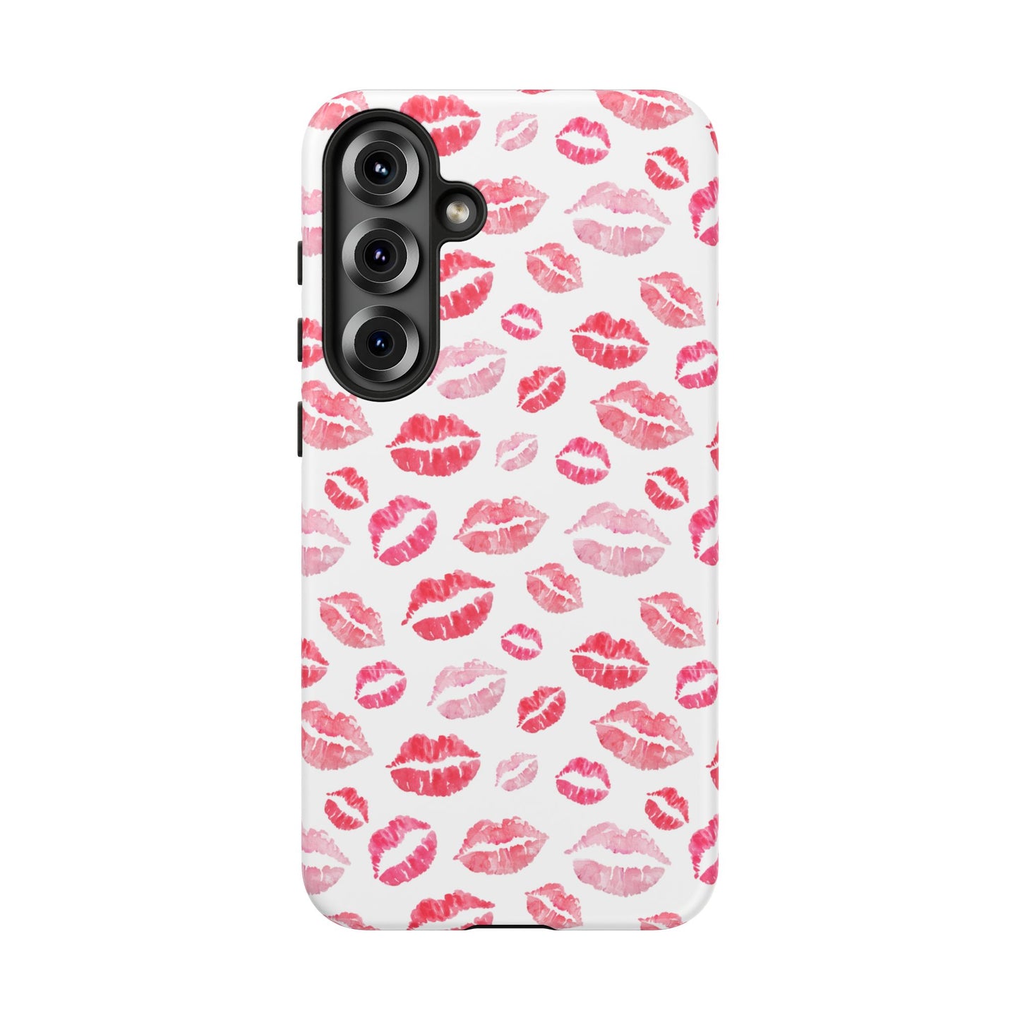 Kiss Pattern Tough Phone Cases, Cute, Unique for Samsung