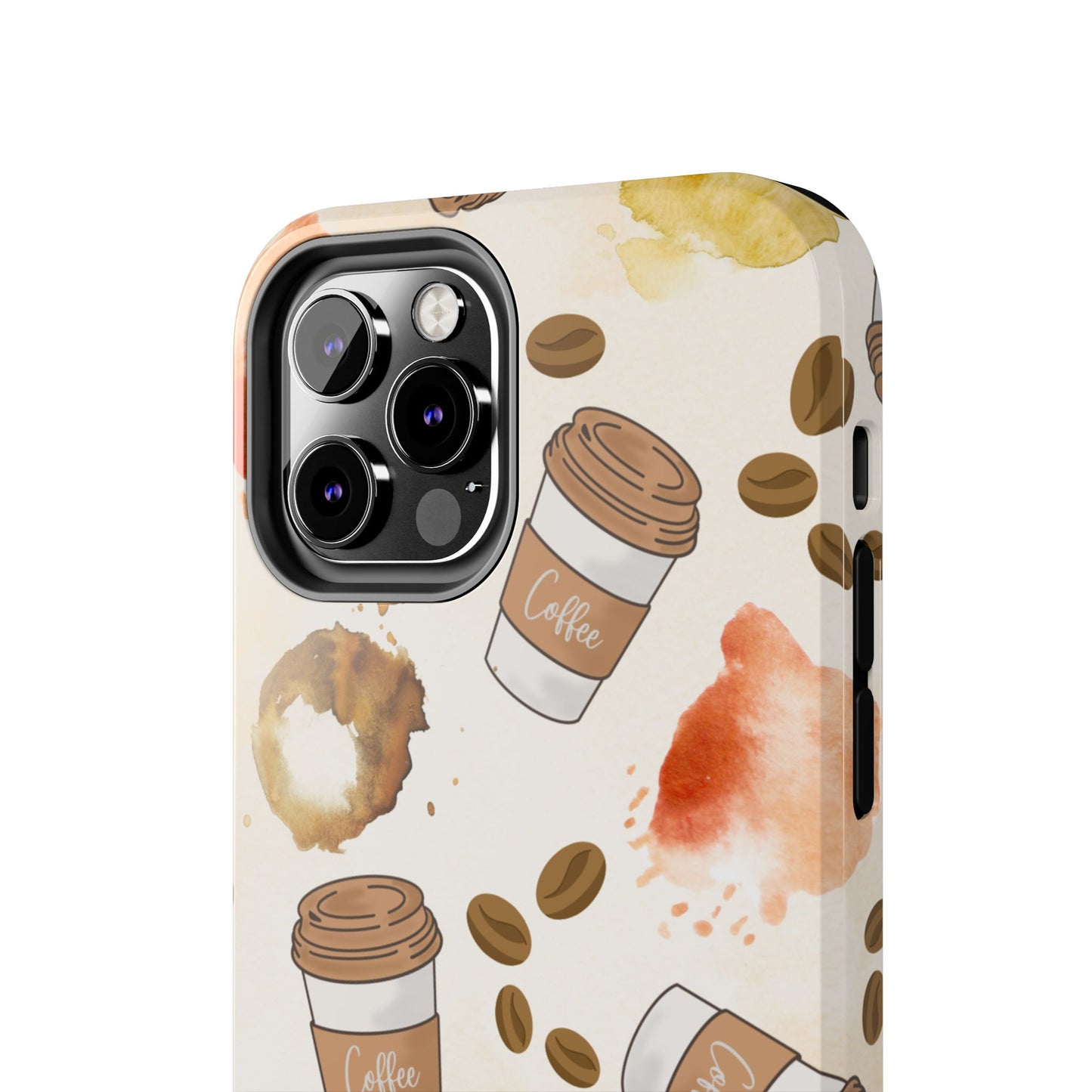 Cute, Trendy, Coffee Lover, Barista Tough Phone Cases for Iphone