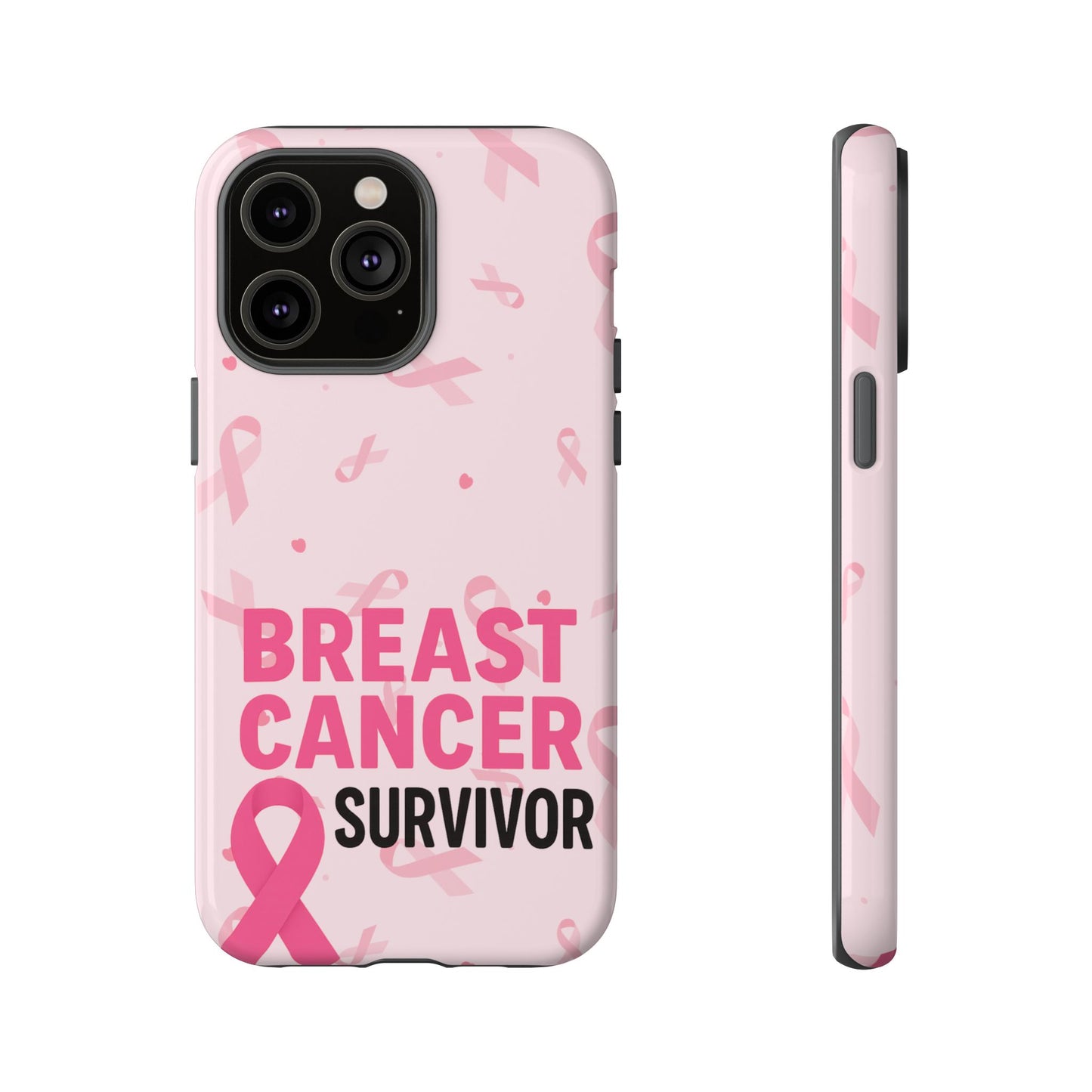 Breast Cancer Survivor Phone Case - Supportive Gift for Fighters, Fighters & Cherished Friends, Awareness Month Essentials