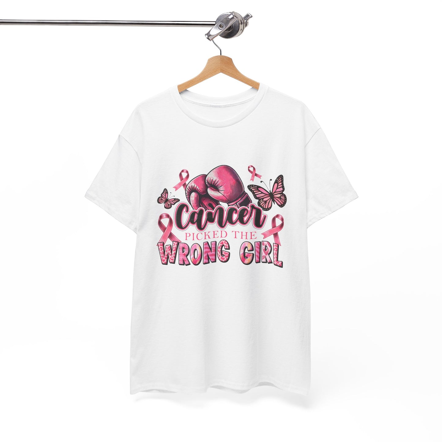 Cancer Awareness Tee - Picked the Wrong Girl Unisex Cotton Shirt