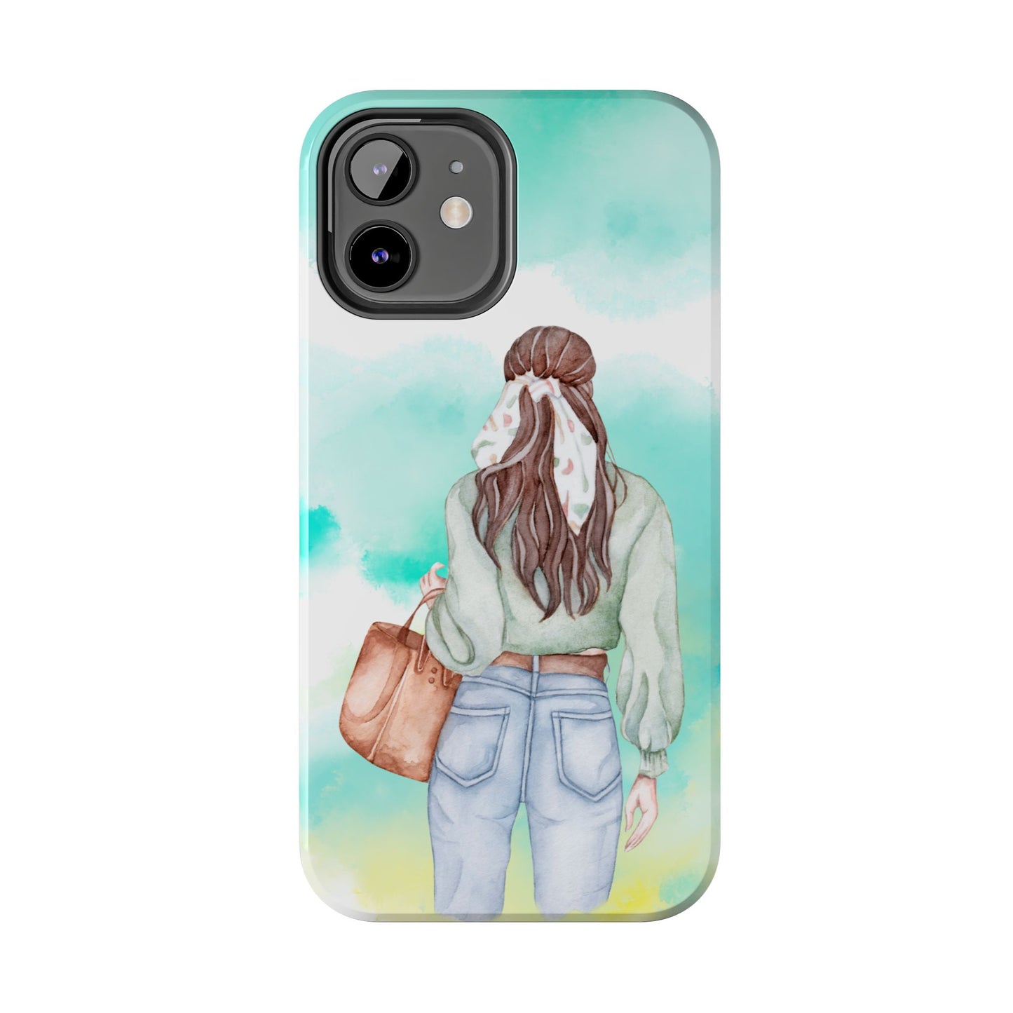 Whimsical Woman Tough Phone Case