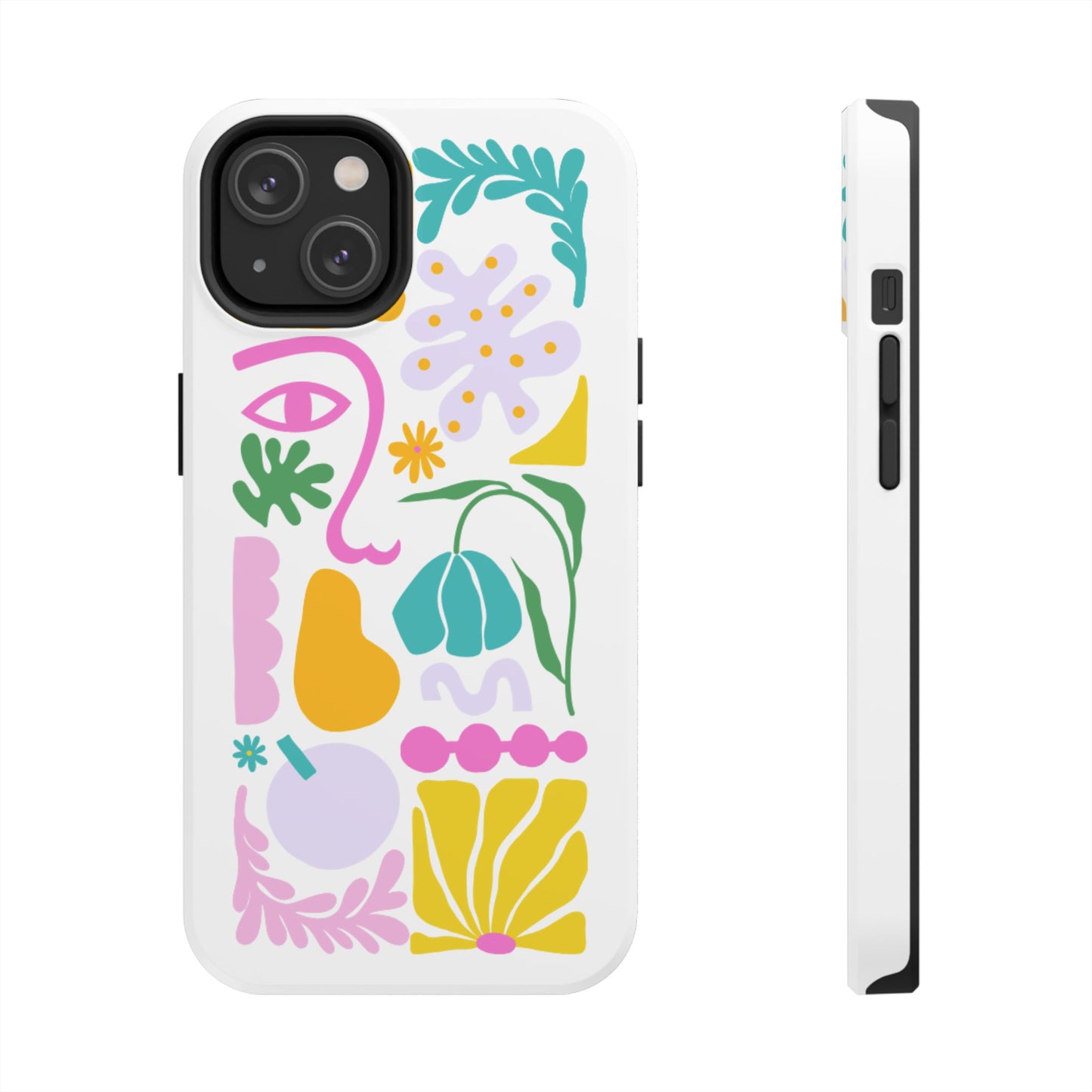 Vibrant Floral Phone Cases, Tough Smartphone Cover, Artistic Cell Phone Protector, Unique Gift for All Occasions, Trendy Tech Accessory
