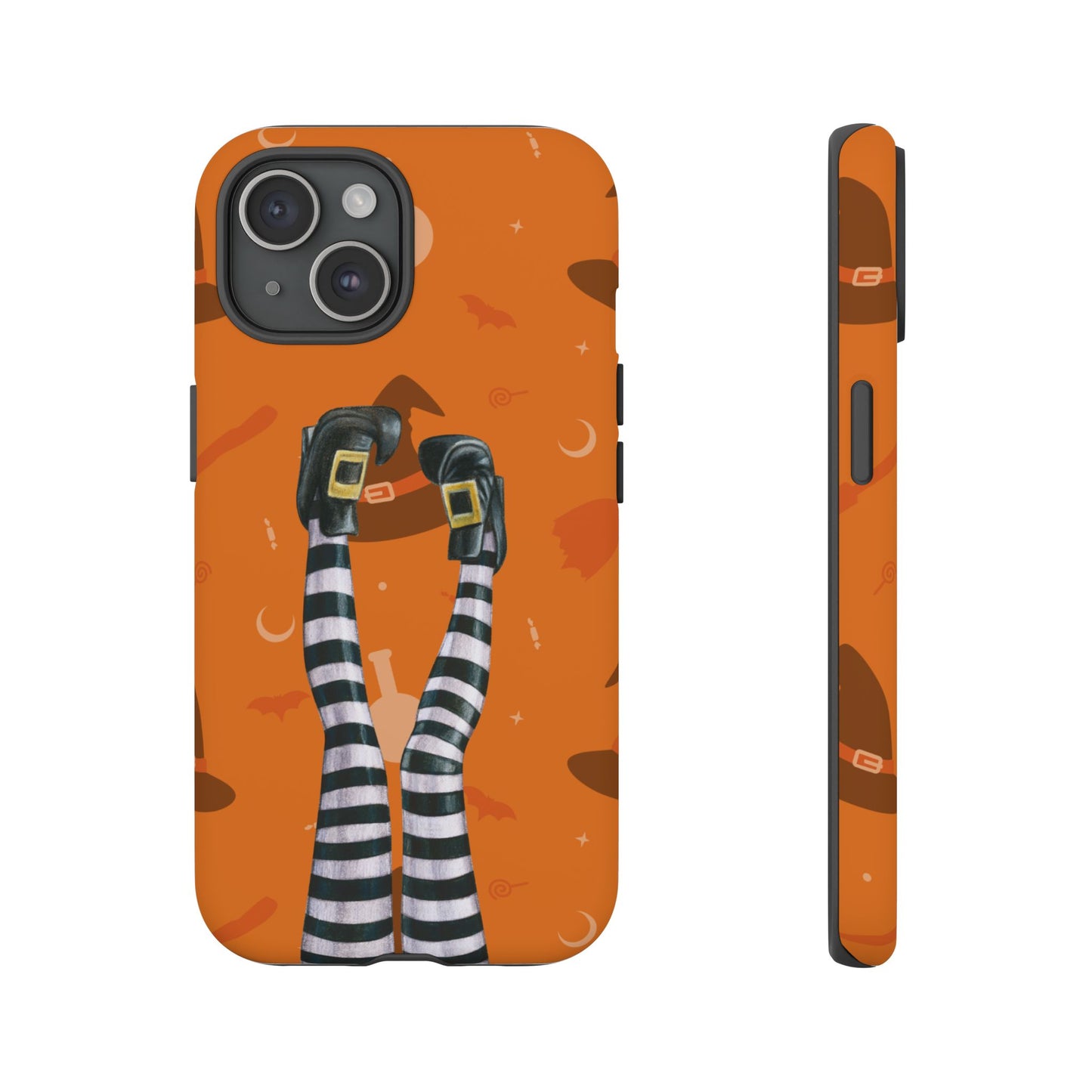Halloween Phone Case, Spooky Design, Witch Legs for Iphone