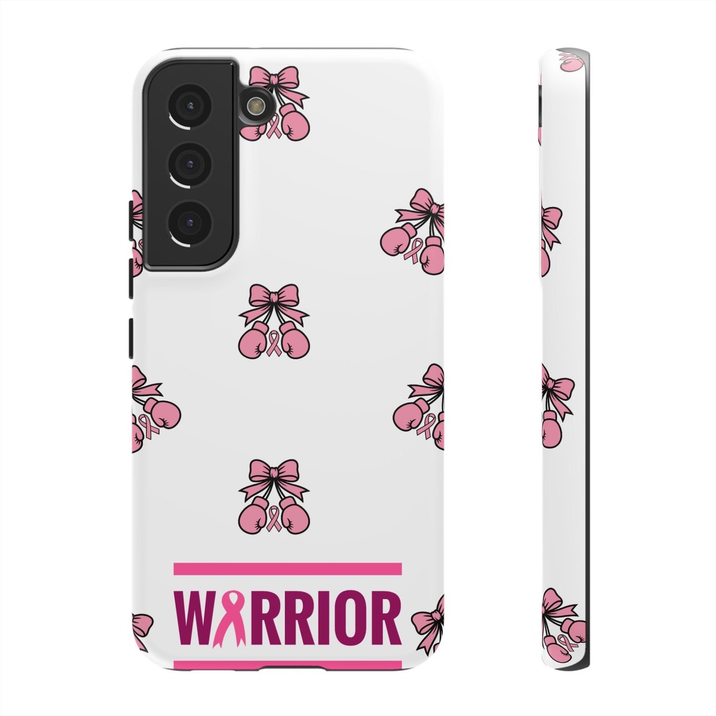 Phone Case - Pink Warrior Cancer Awareness Gift for Breast Cancer Survivor for Samsung