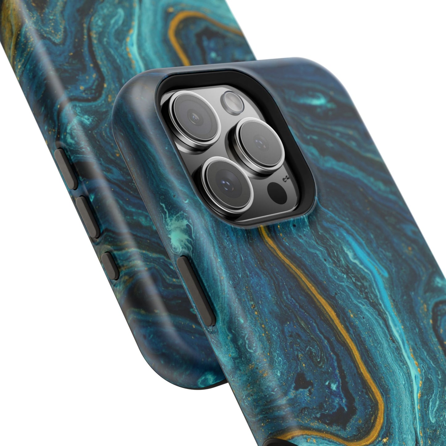 Marble Print MAGNETIC, Unique Tough Phone Case