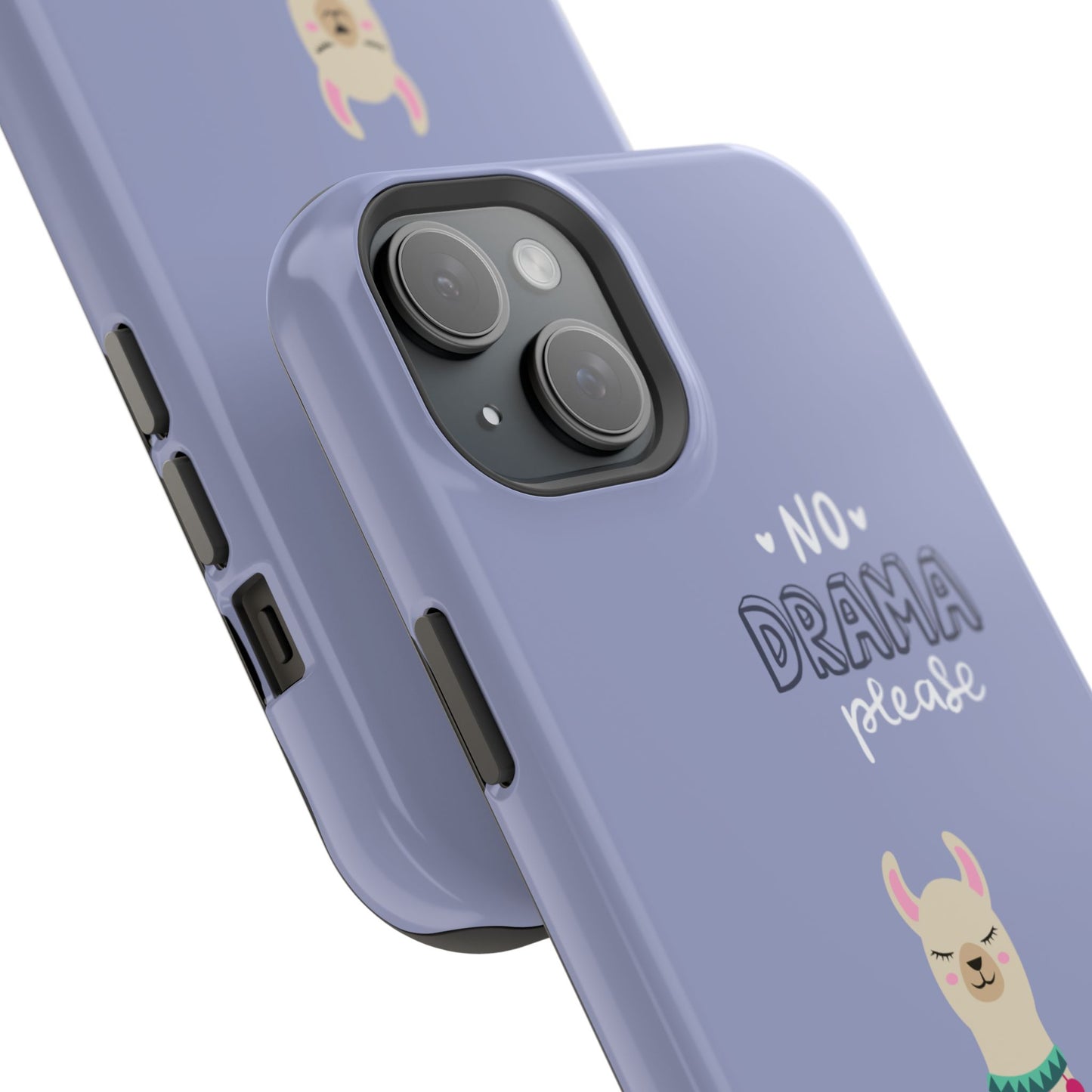 Cute Llama - No Drama MAGNETIC Tough Phone Case