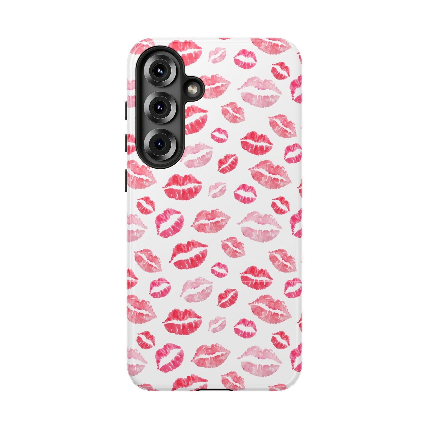 Kiss Pattern Tough Phone Cases, Cute, Unique for Samsung