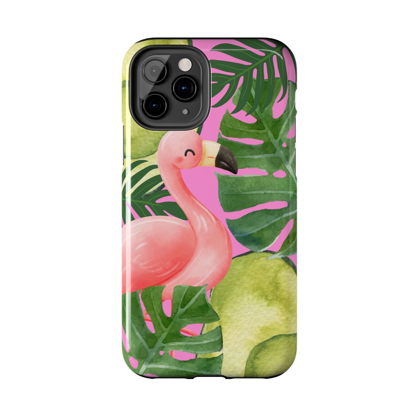 Tropical Flamingo, Cute, Summer Vibes Tough Phone Case