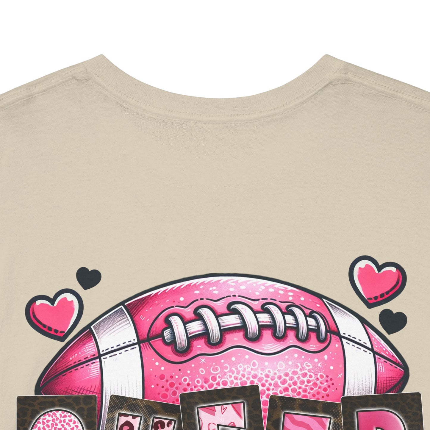 Breast Cancer Awareness Tee - "Cheer for the cure" Unisex Cotton Shirt