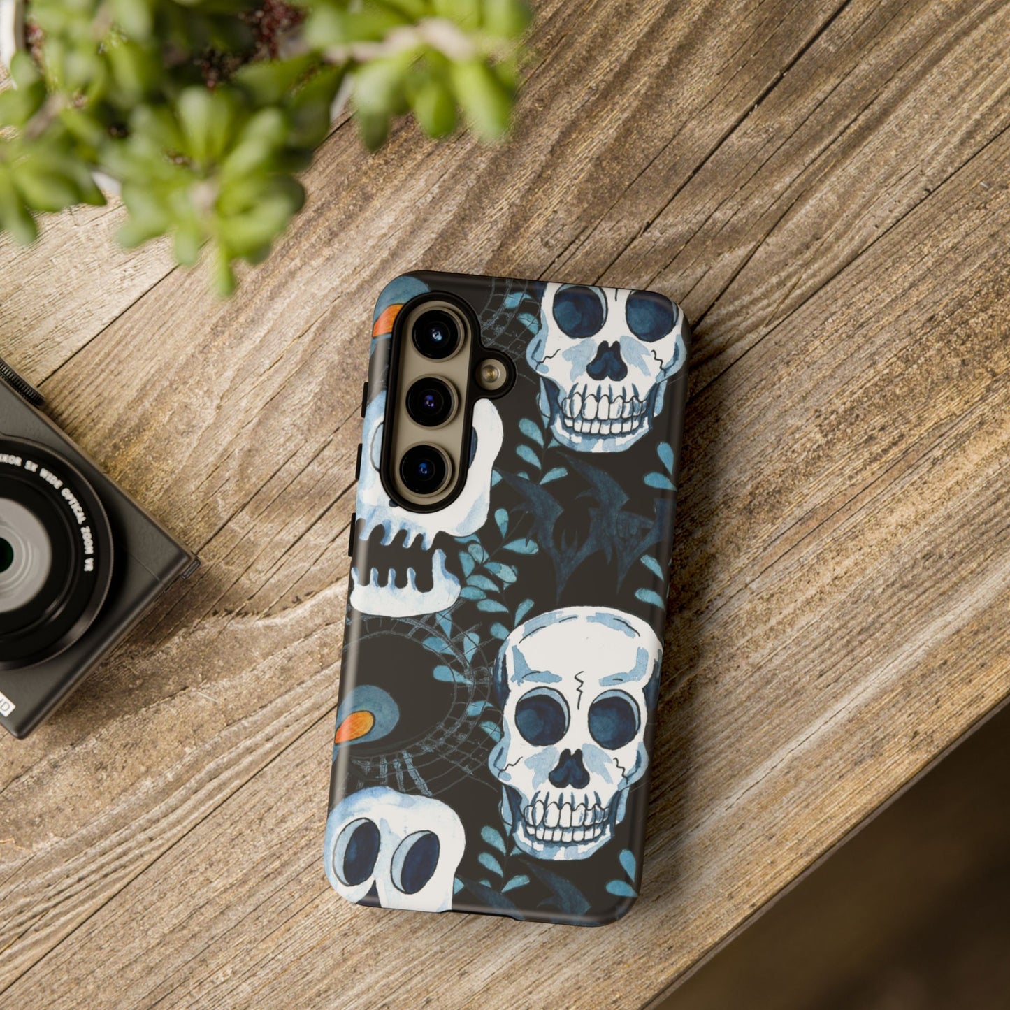 Skull Tough Cases - Halloween Samsung Phone Case - FREE Shipping