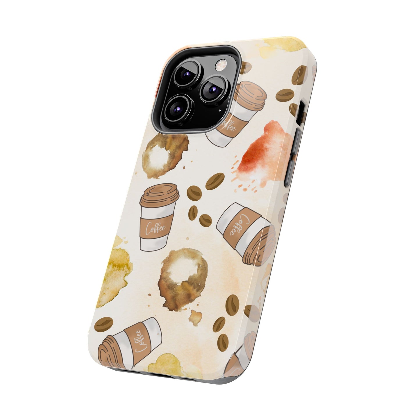 Cute, Trendy, Coffee Lover, Barista Tough Phone Cases for Iphone