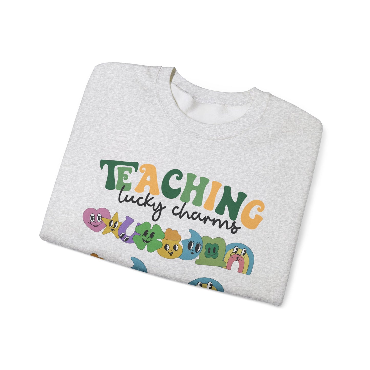 Teaching Lucky Charms Crewneck Sweatshirt for Educators
