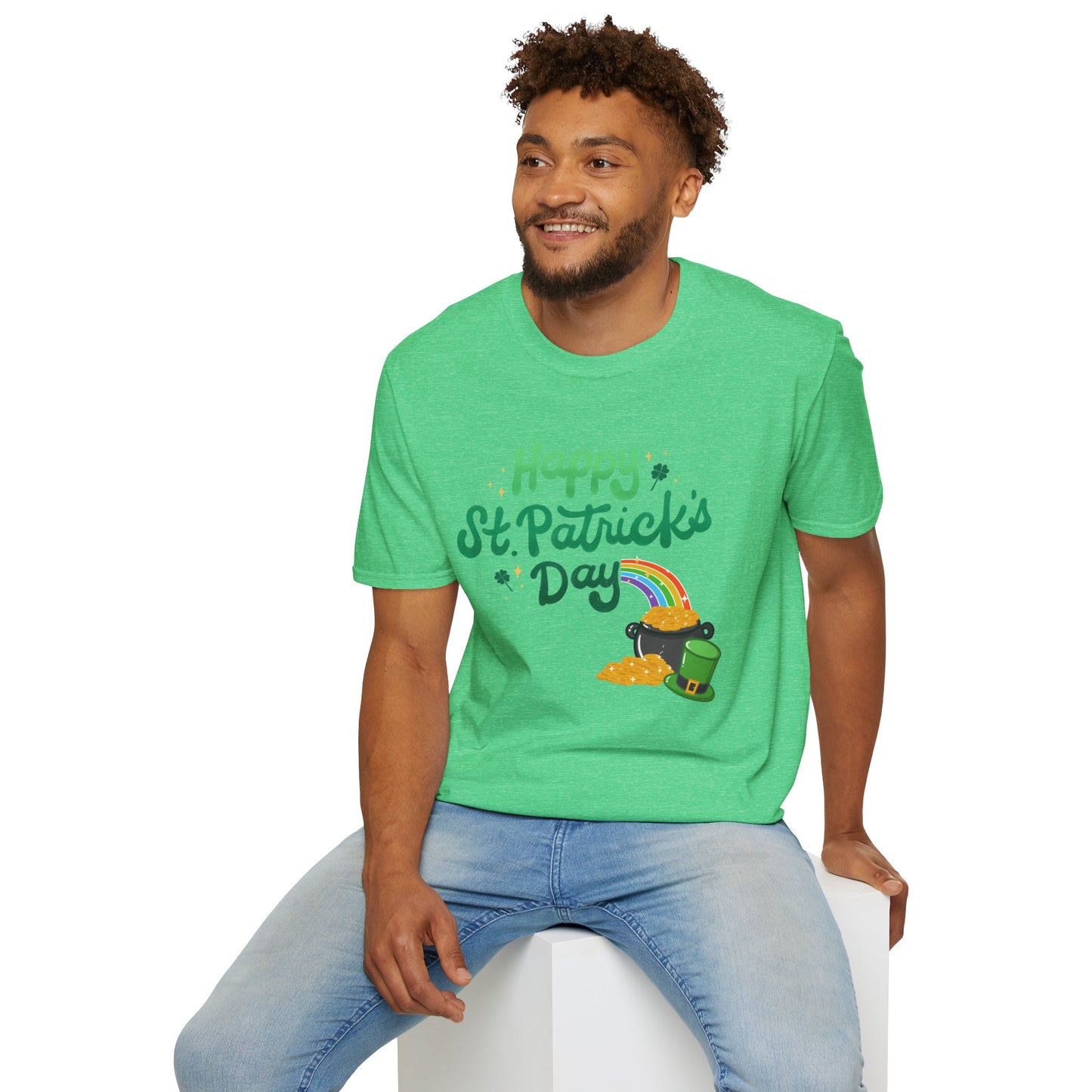 Happy St. Patrick's Day Unisex Softstyle T-Shirt