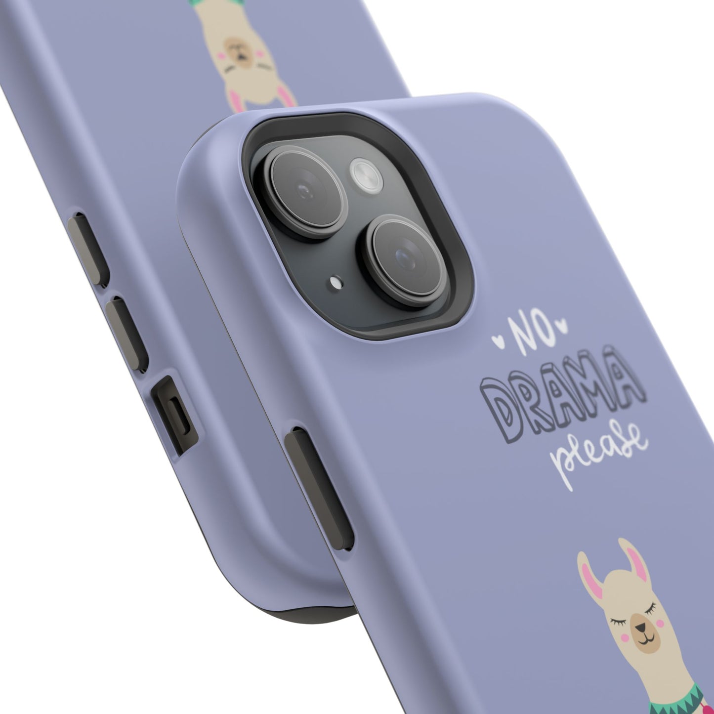 Cute Llama - No Drama MAGNETIC Tough Phone Case