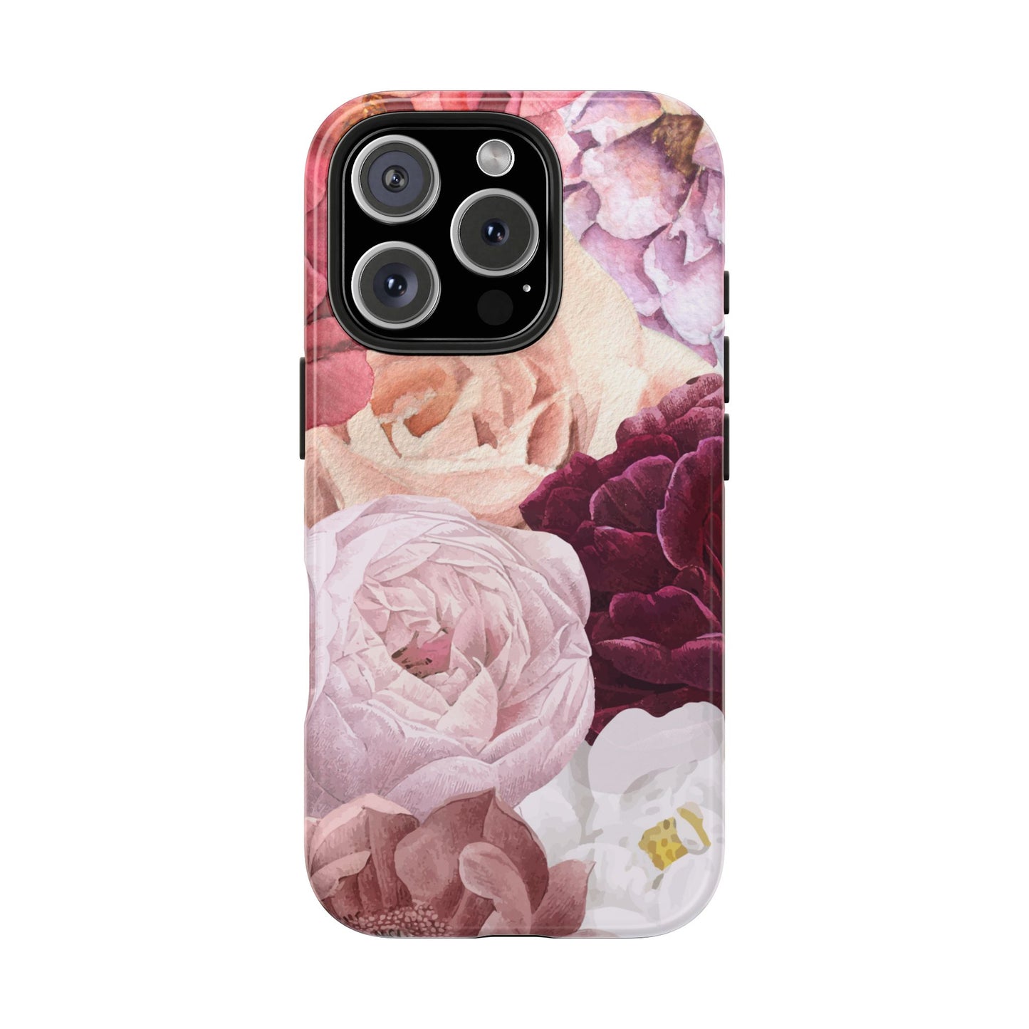 Elegant Protection for Every Occasion Floral Tough Phone Case