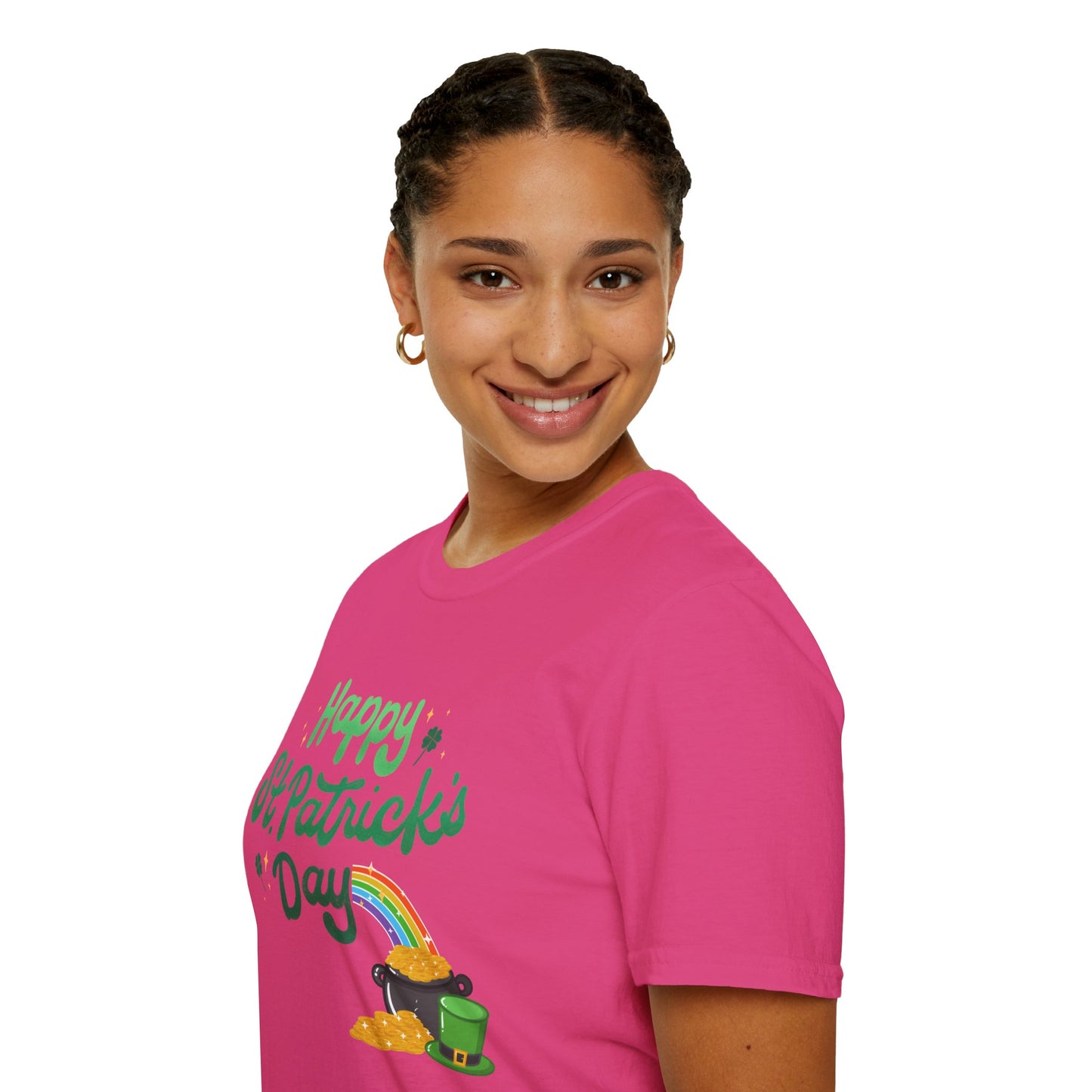 Happy St. Patrick's Day Unisex Softstyle T-Shirt