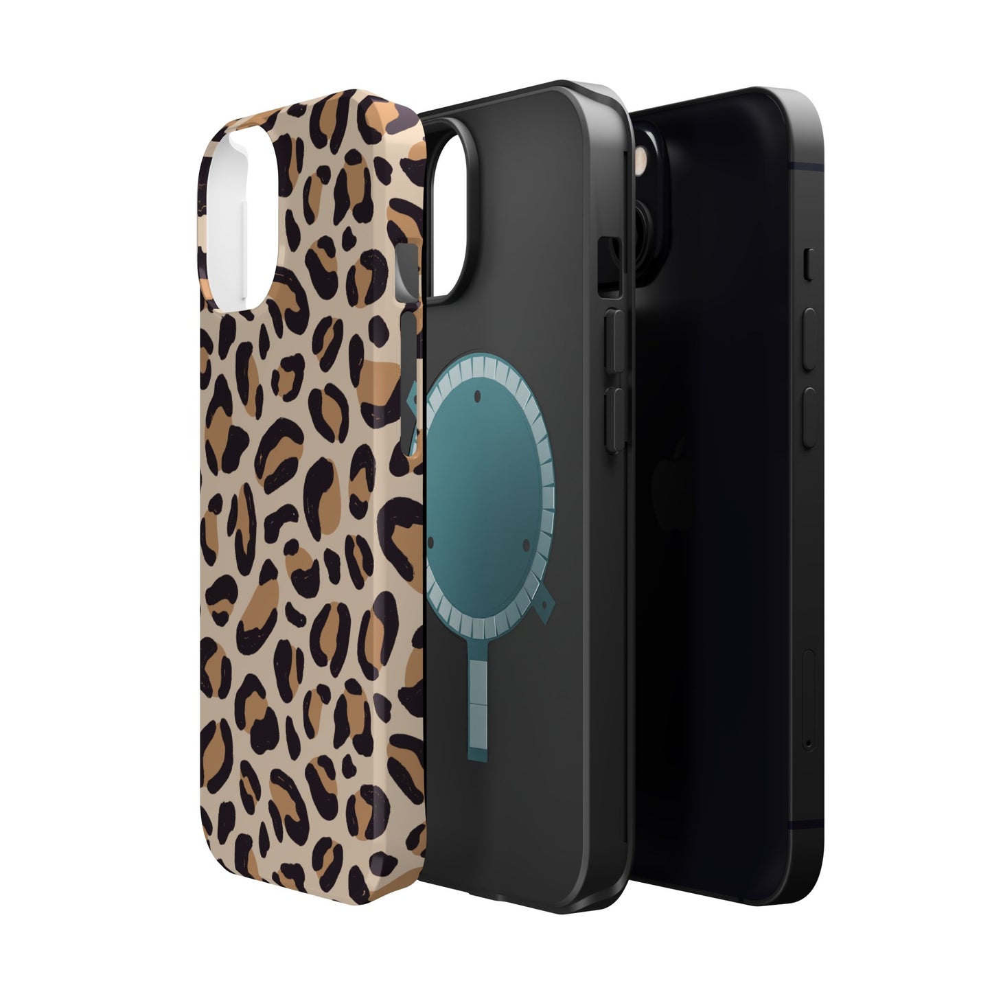 Stylish Leopard Trendy MAGNETIC Phone Case for Iphone