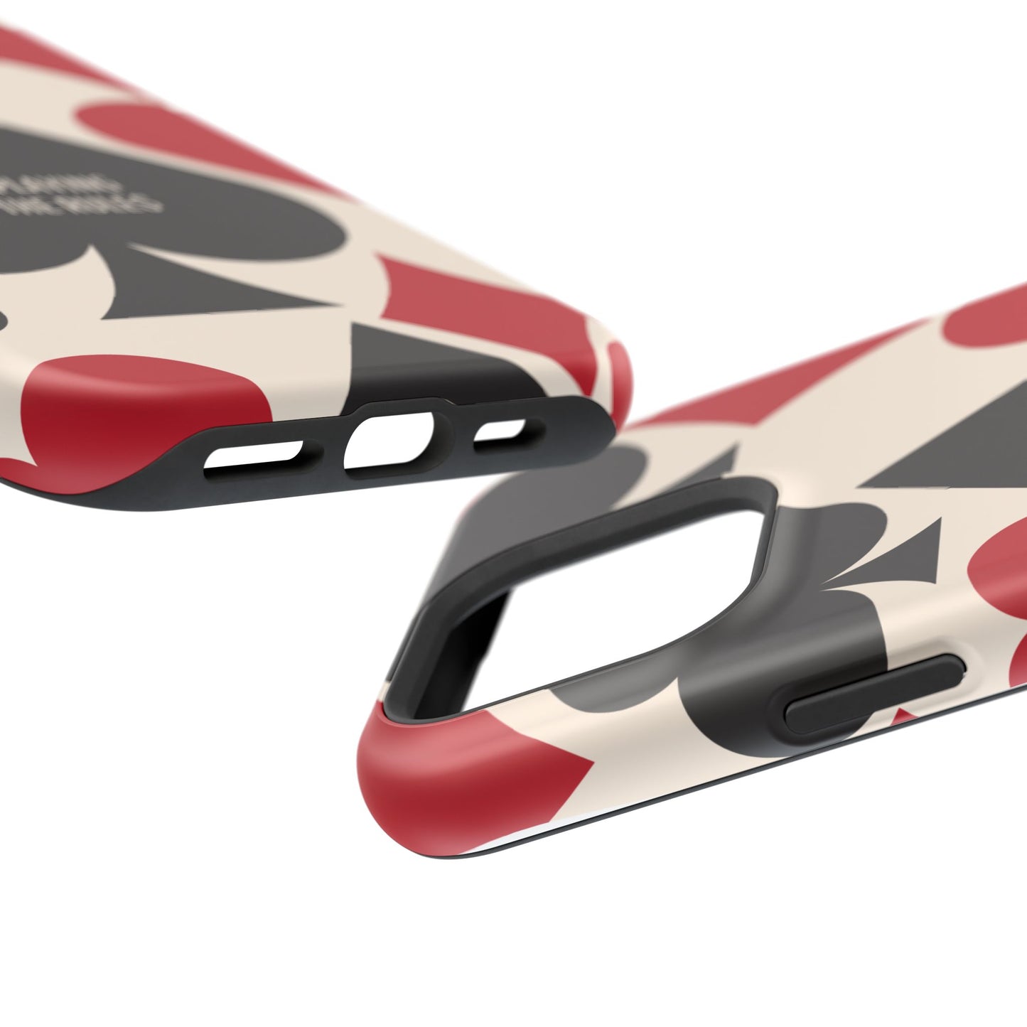 Bold Playing Card Tough Phone Case - Not Playing by the Rules for Iphone