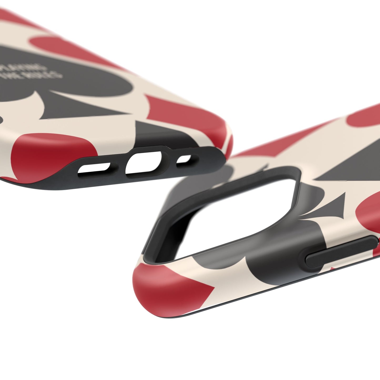 Bold Playing Card Tough Phone Case - Not Playing by the Rules for Iphone