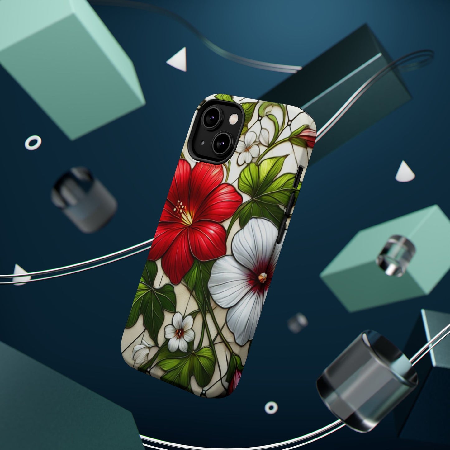 Floral MAGNETIC Phone Case - Vibrant Phone Protection - Great Gift